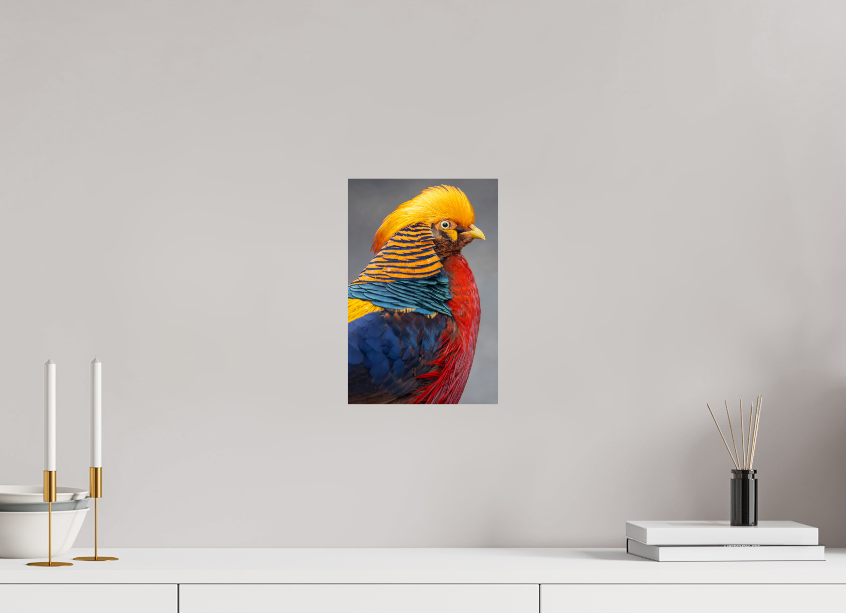 20 x 30 cm, Fine Art Print auf Alu-Dibond Golden Majesty
