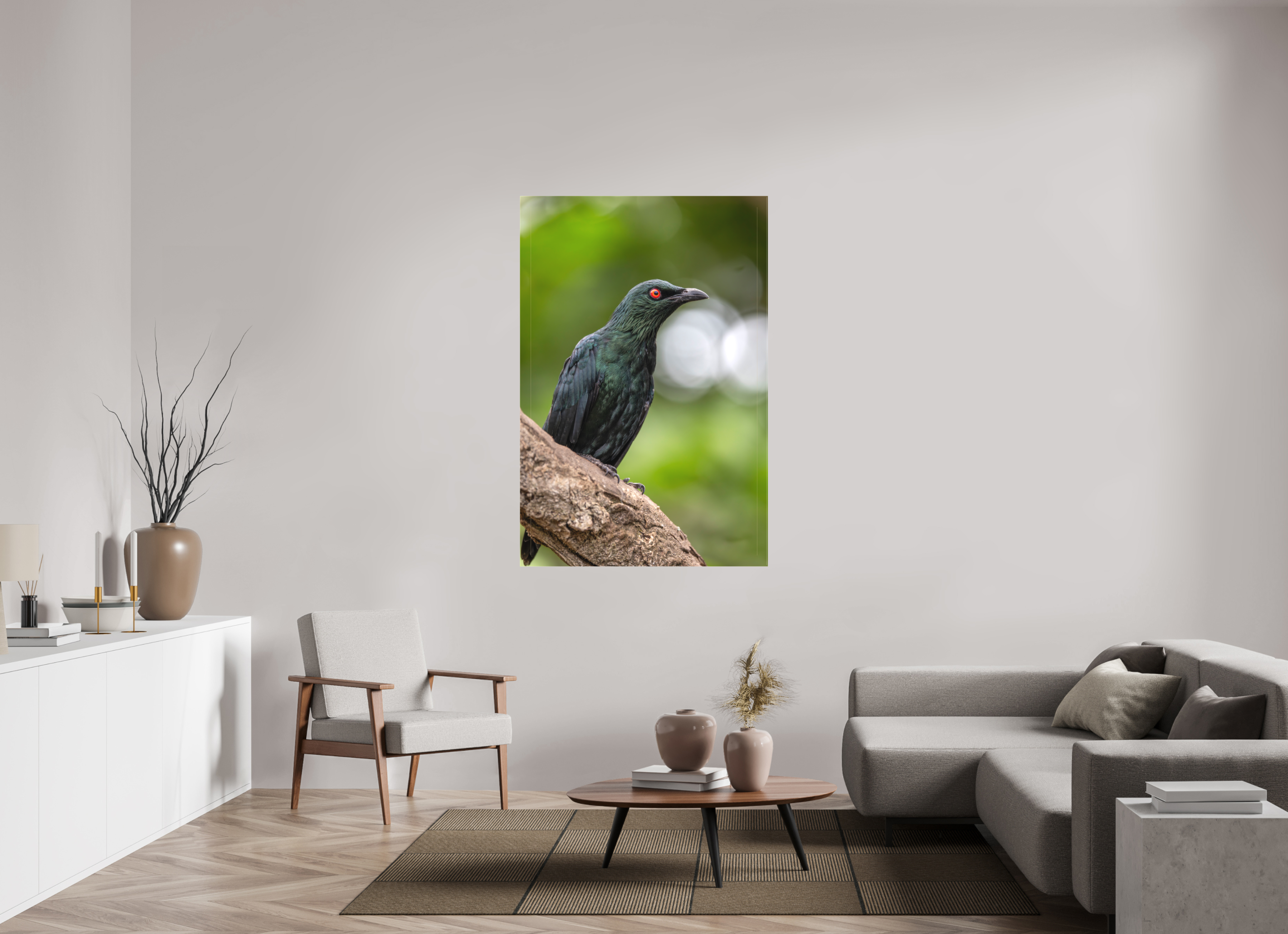 100 x 150 cm, Leinwand Crimson Gaze