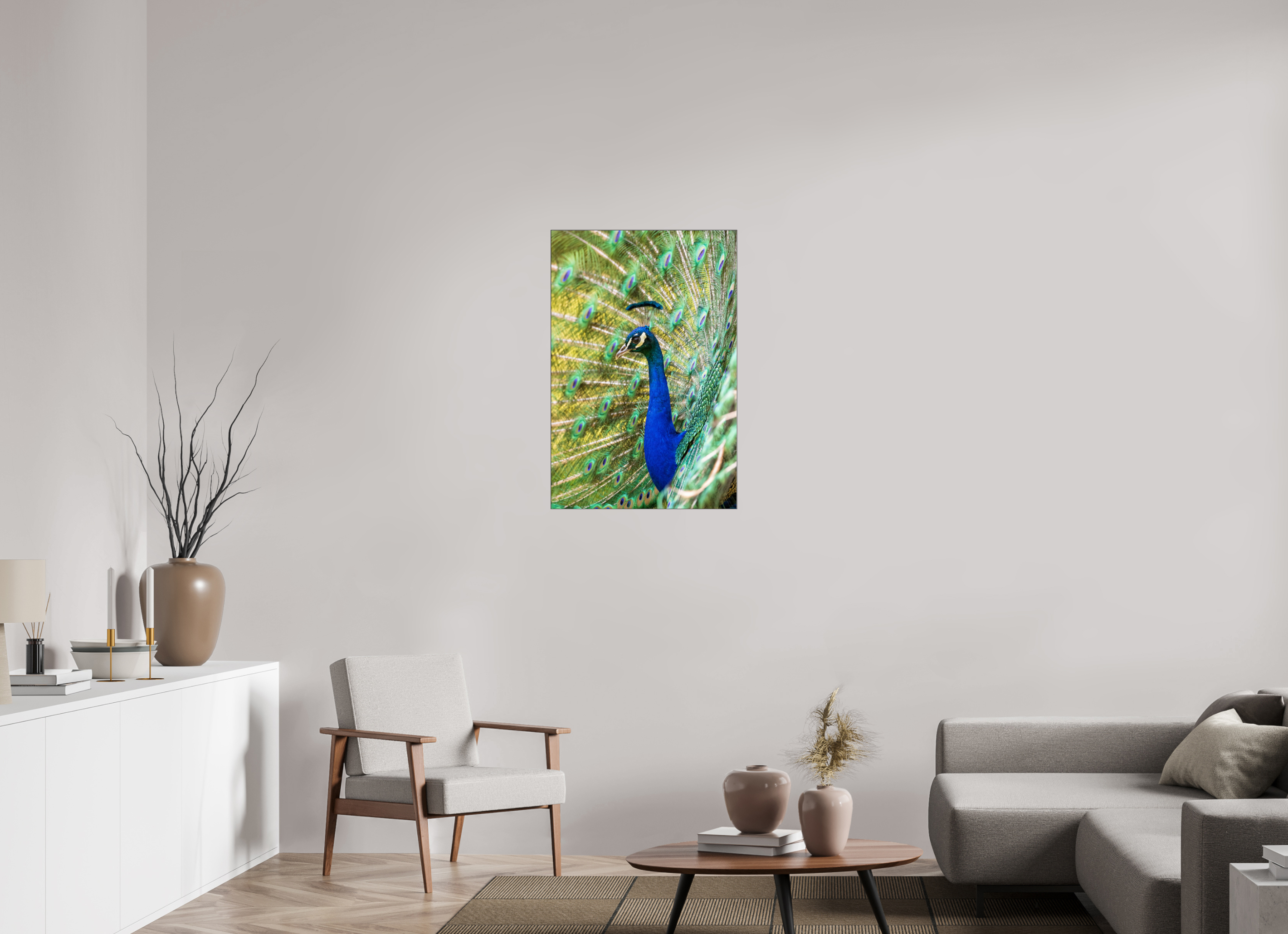 60 x 90 cm, Foto-Abzug hinter Acrylglas glänzend Majestic Profile