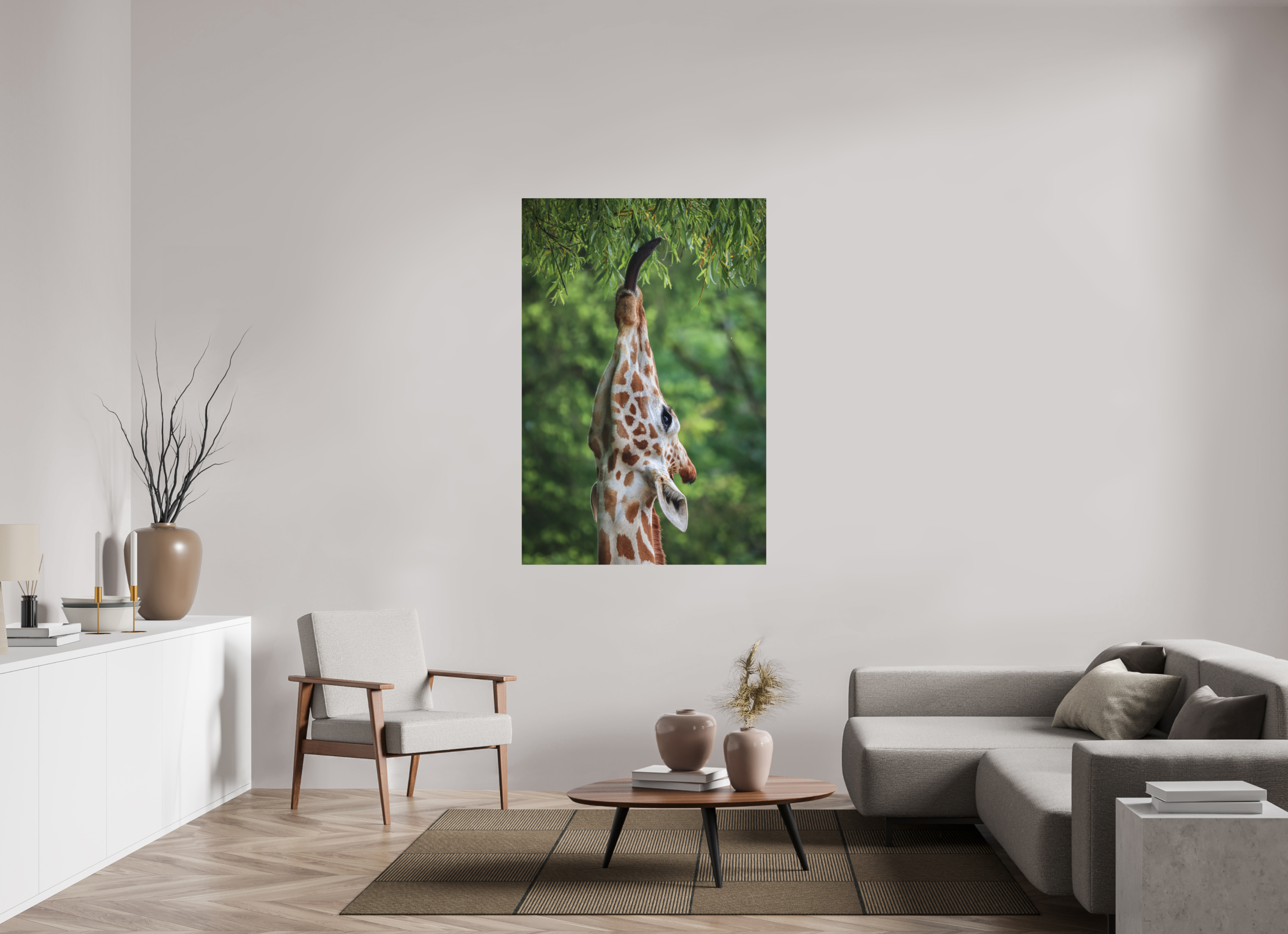 100 x 150 cm, Fine-Art Print Matt Tree Top Snack
