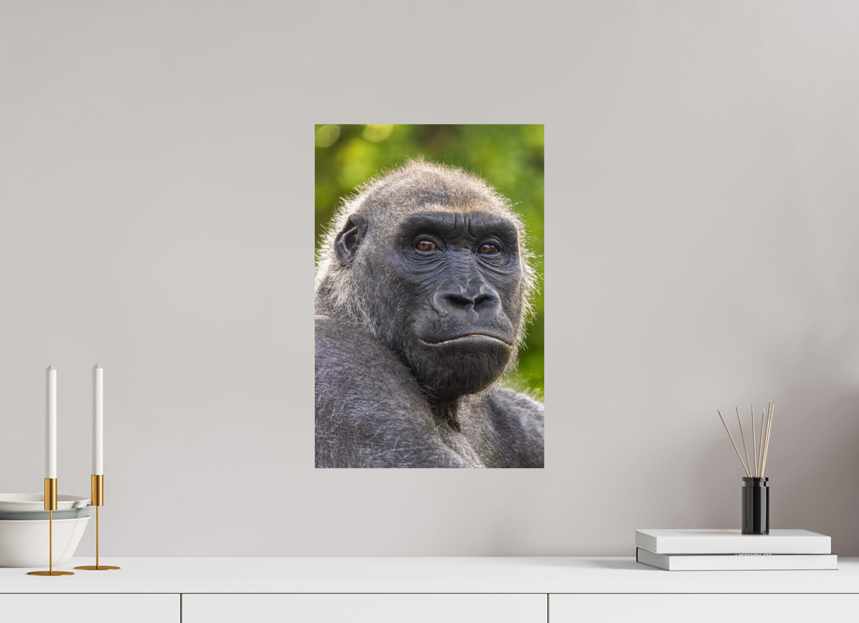 30 x 45 cm, Fine Art Print auf Alu-Dibond Mirror of Humanity
