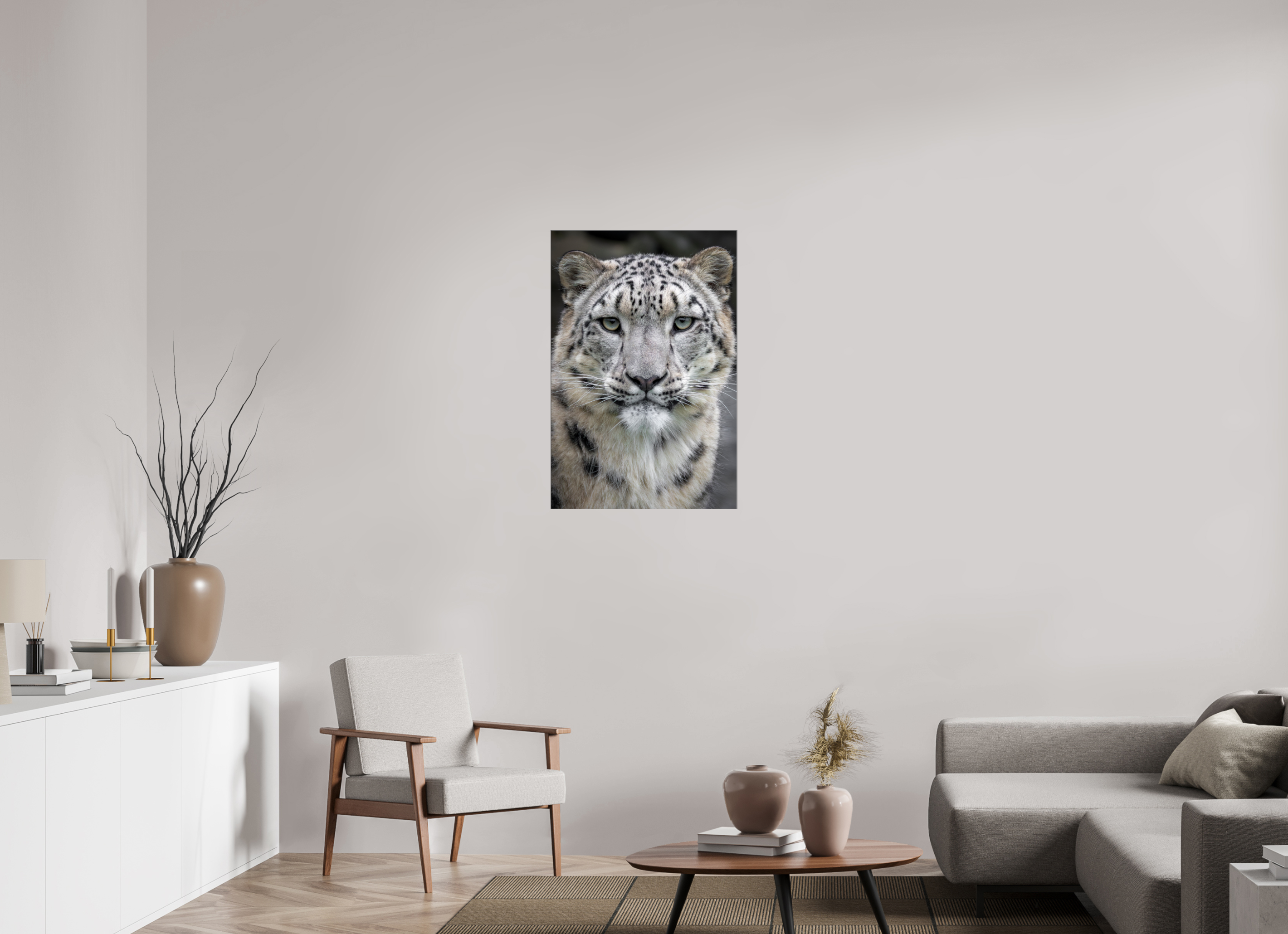 60 x 90 cm, Foto-Abzug hinter Acrylglas glänzend Gentle Curiosity