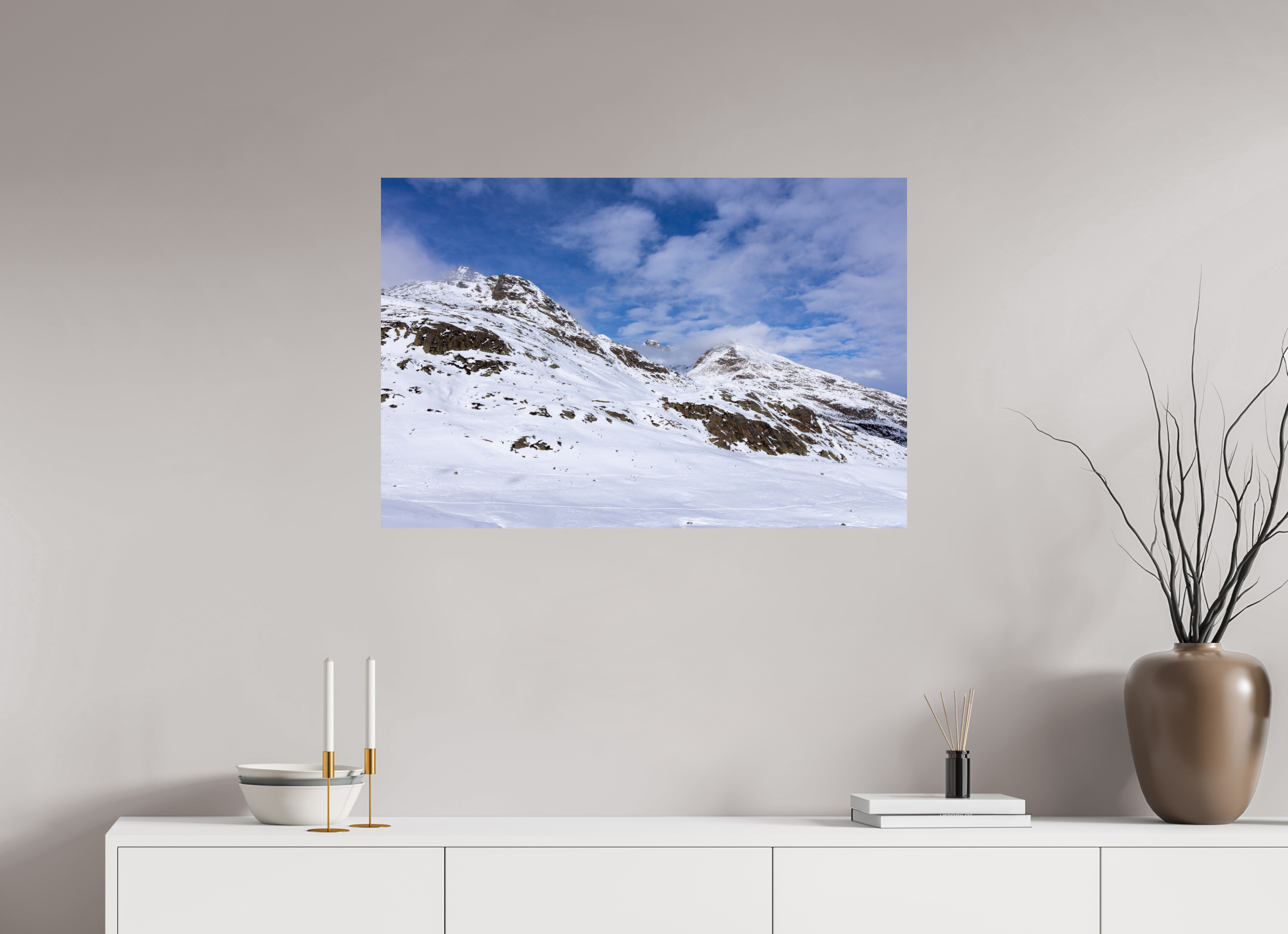 90 x 60 cm, Fine Art Print auf Alu-Dibond High Serenity