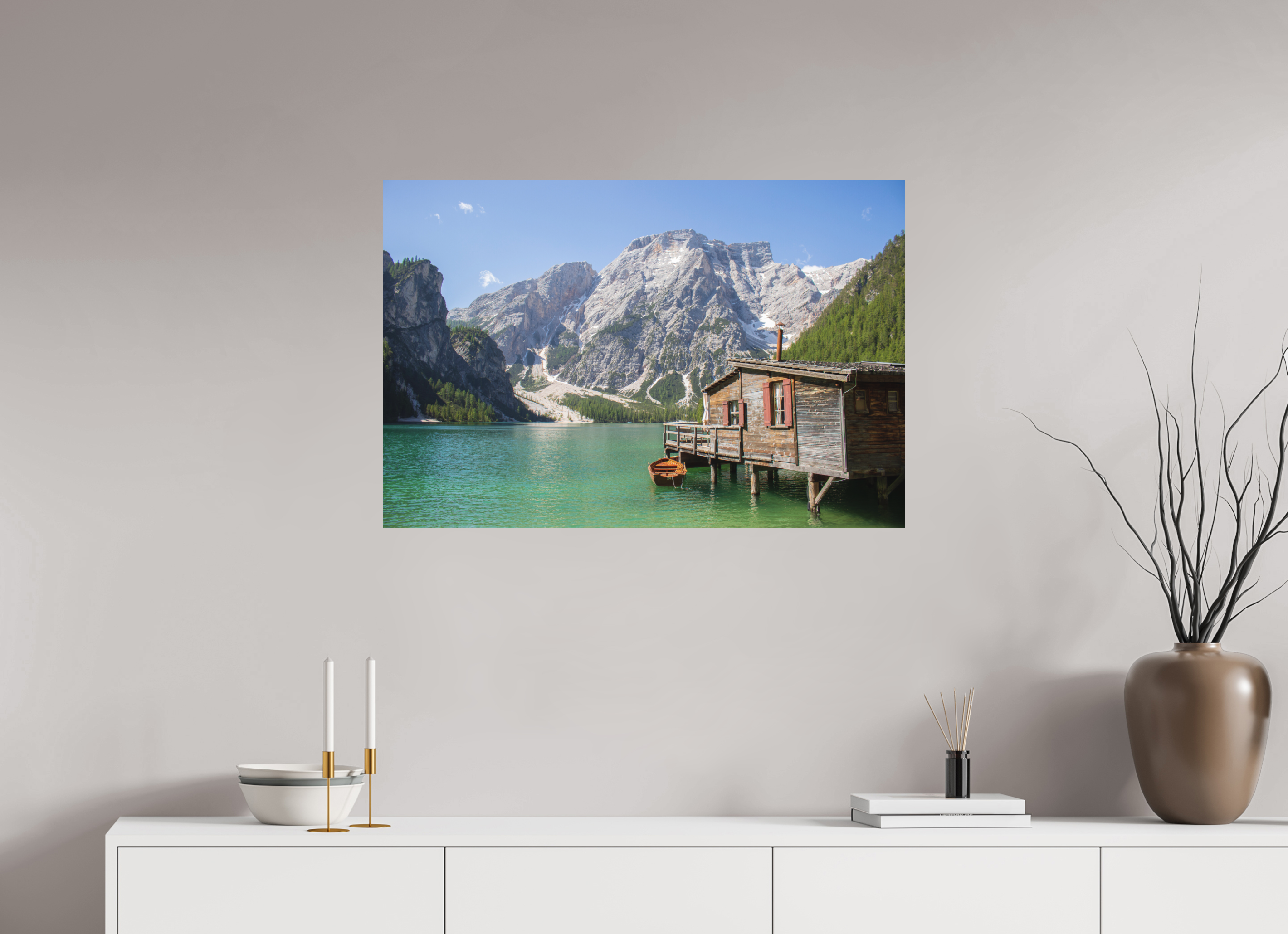 90 x 60 cm, Fine-Art Matt Mountain Haven