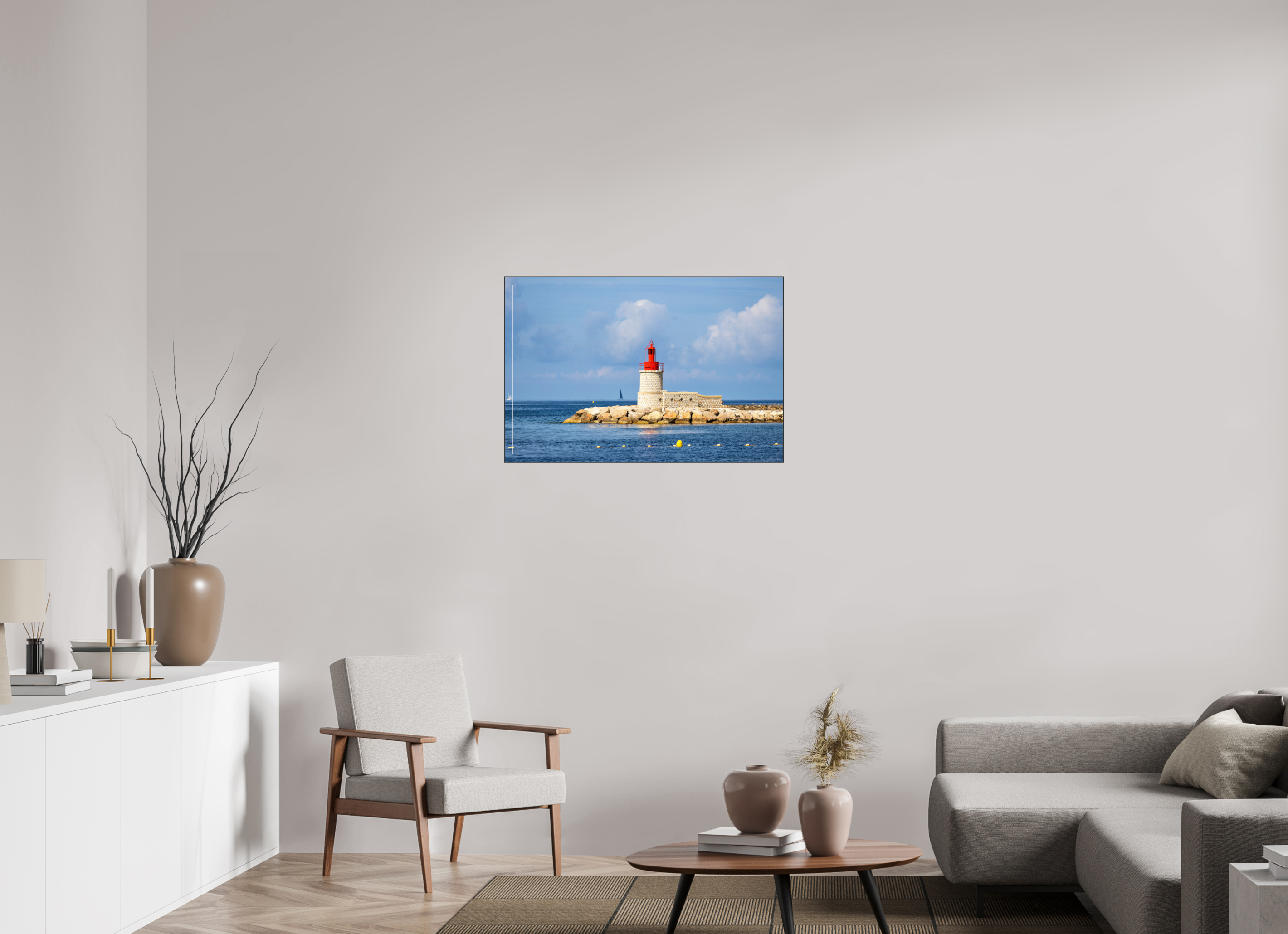 90 x 60 cm, Foto-Abzug hinter Acrylglas glänzend Guiding Light