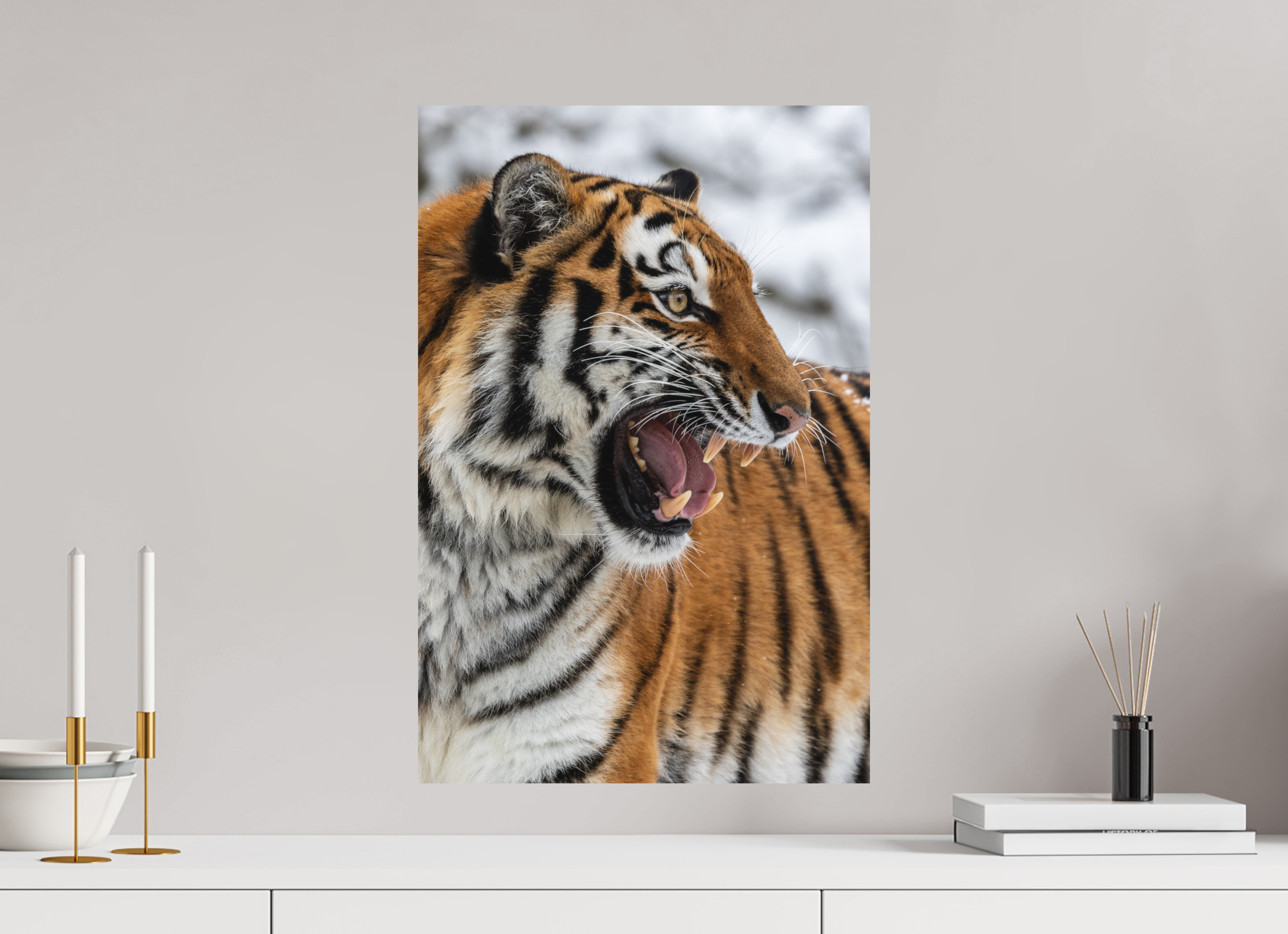 40 x 60 cm, Fine-Art Print Matt Fierce Presence