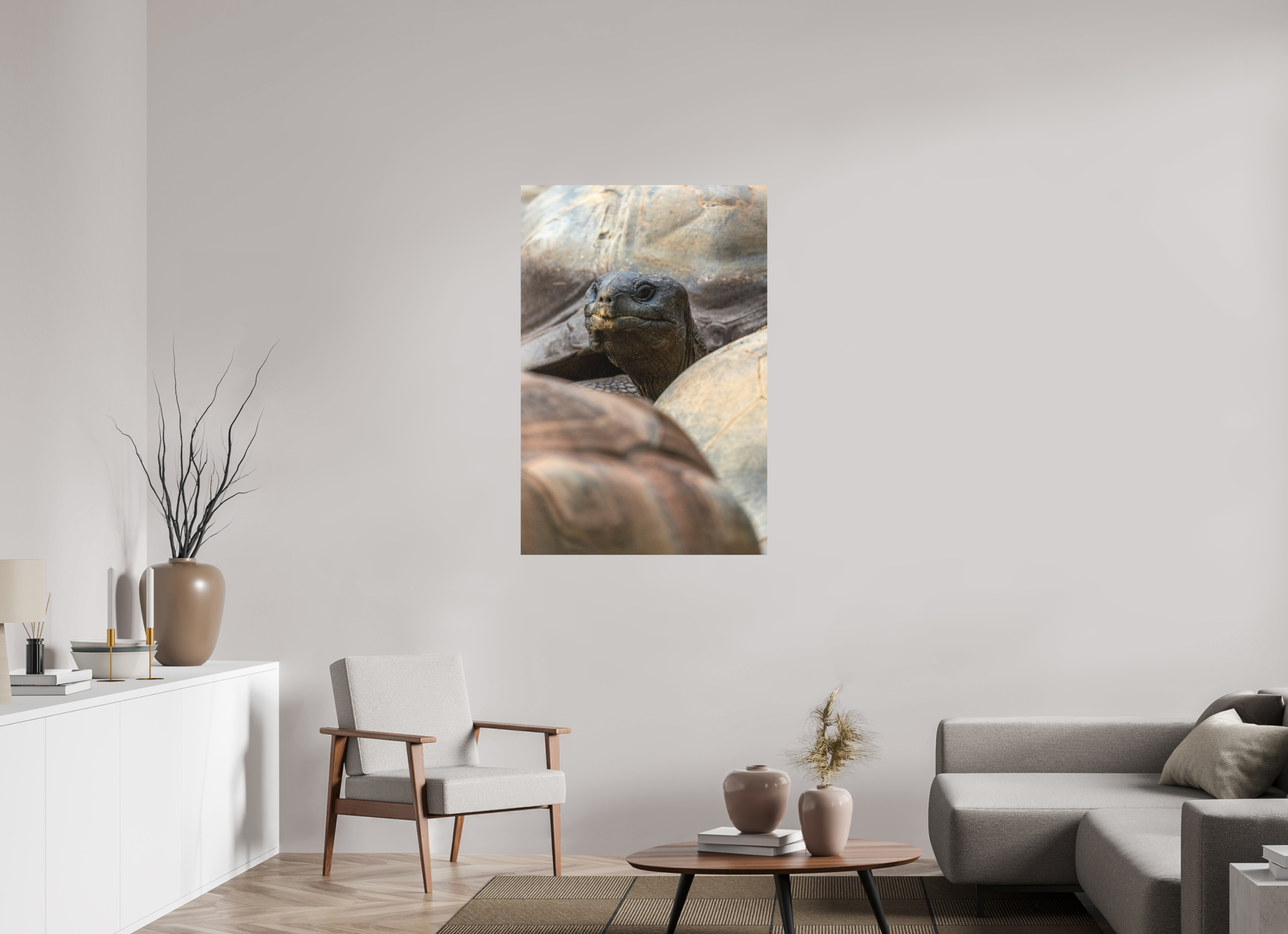 80 x 120 cm, Fine-Art Print Matt Peekaboo Giant