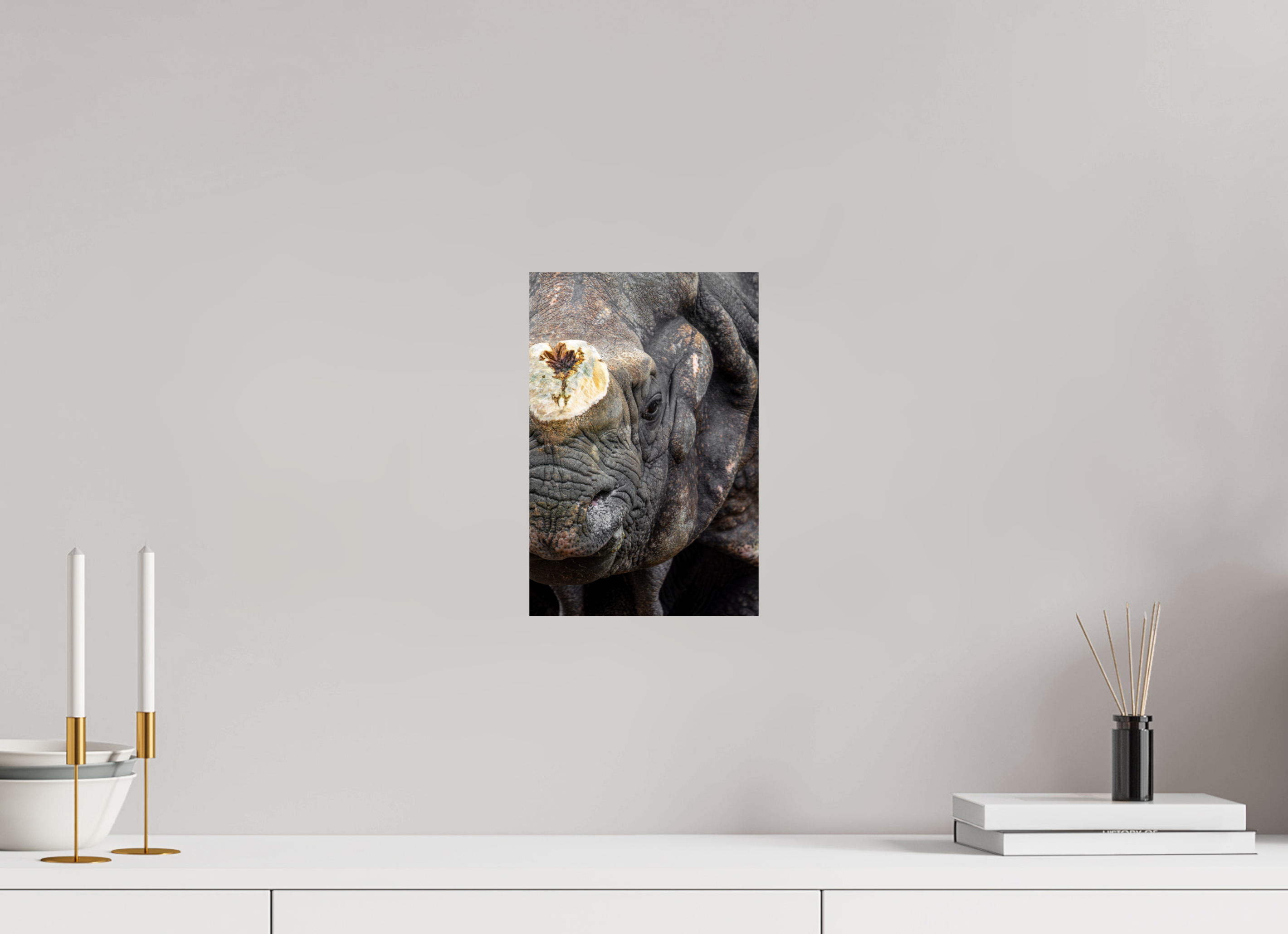 20 x 30 cm, Fine Art Print auf Alu-Dibond Iron Majesty