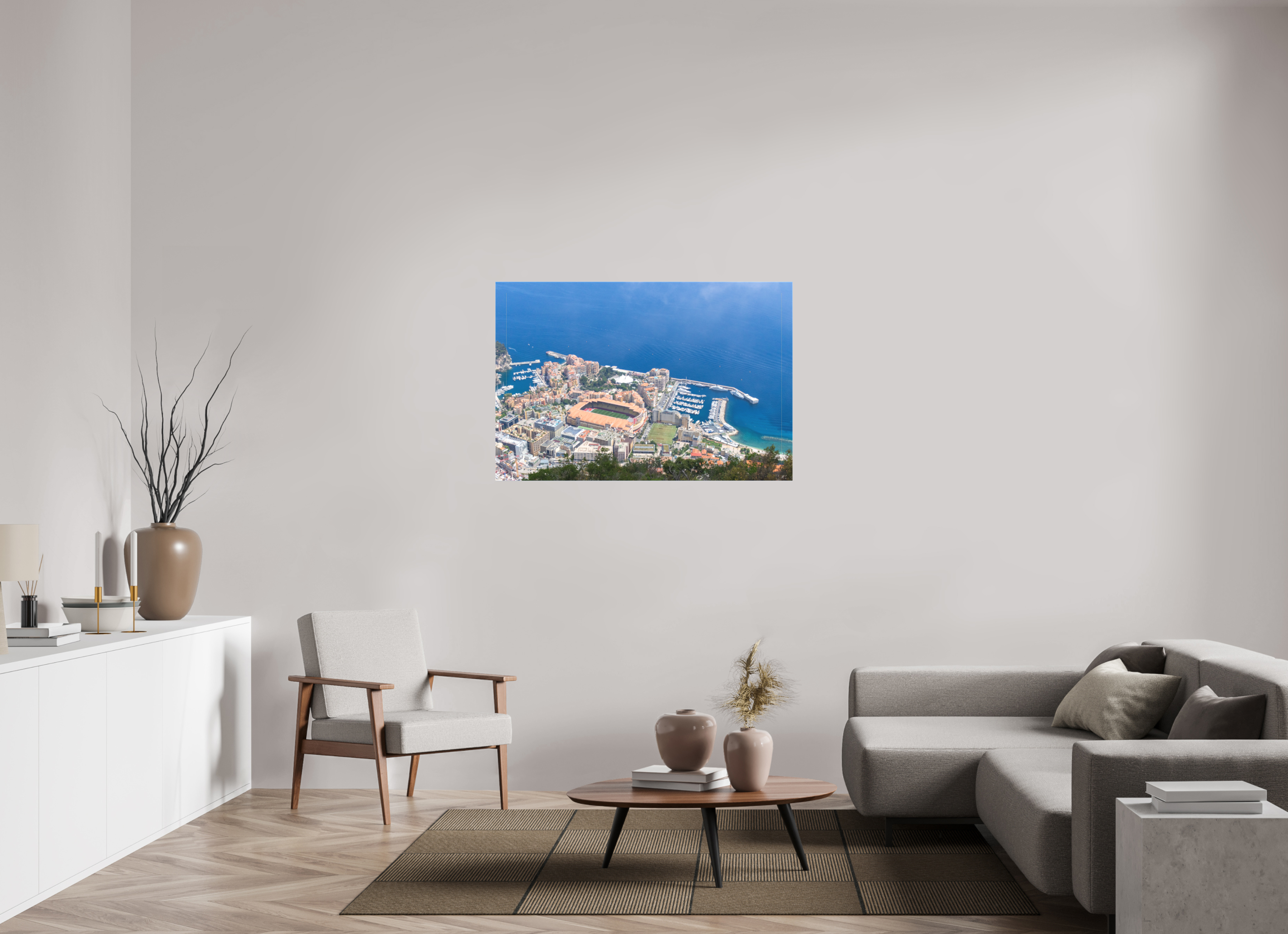 120 x 80 cm, Leinwand City by the Sea