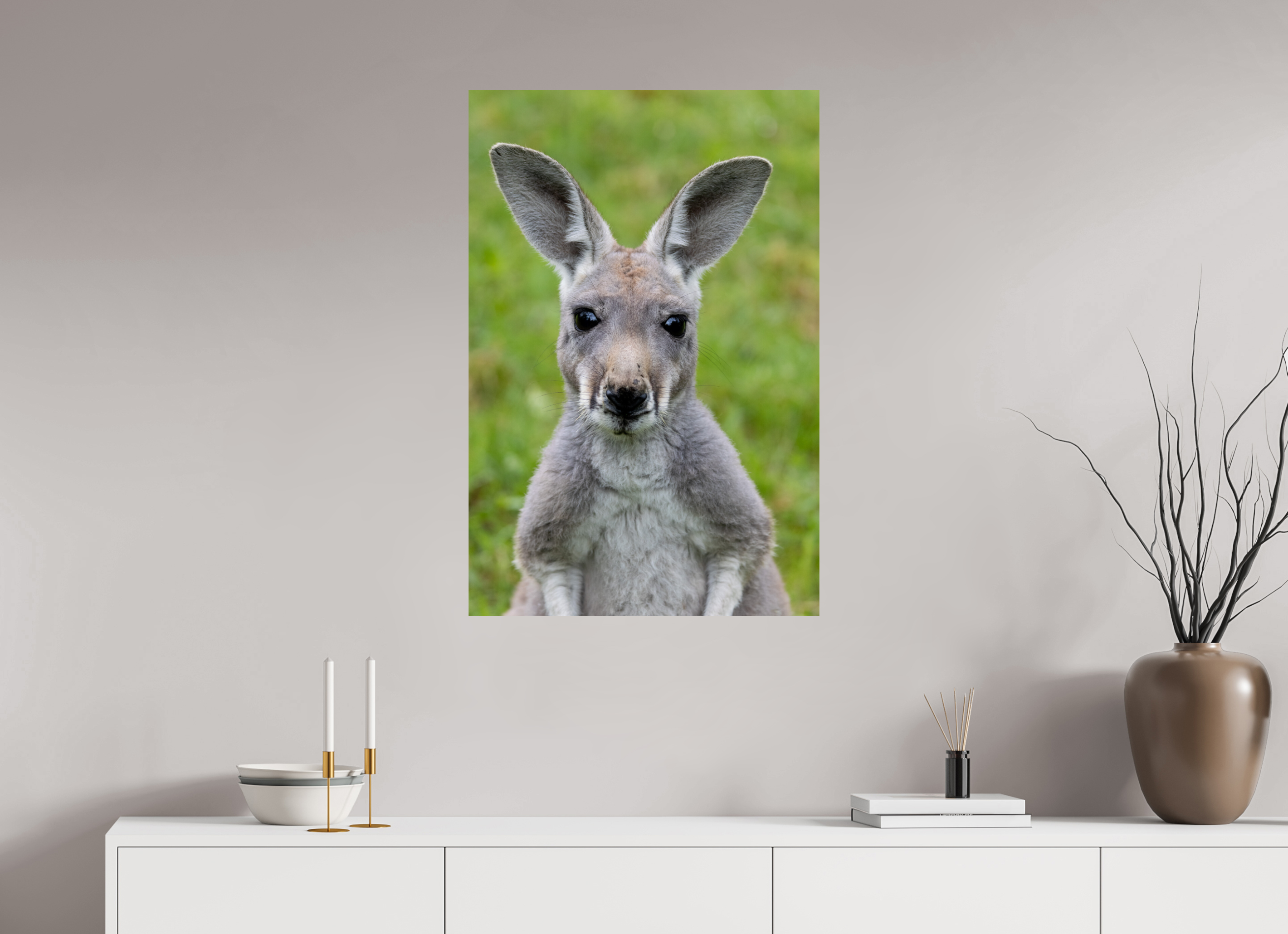 60 x 90 cm, Fine Art Print auf Alu-Dibond Soft Eyes