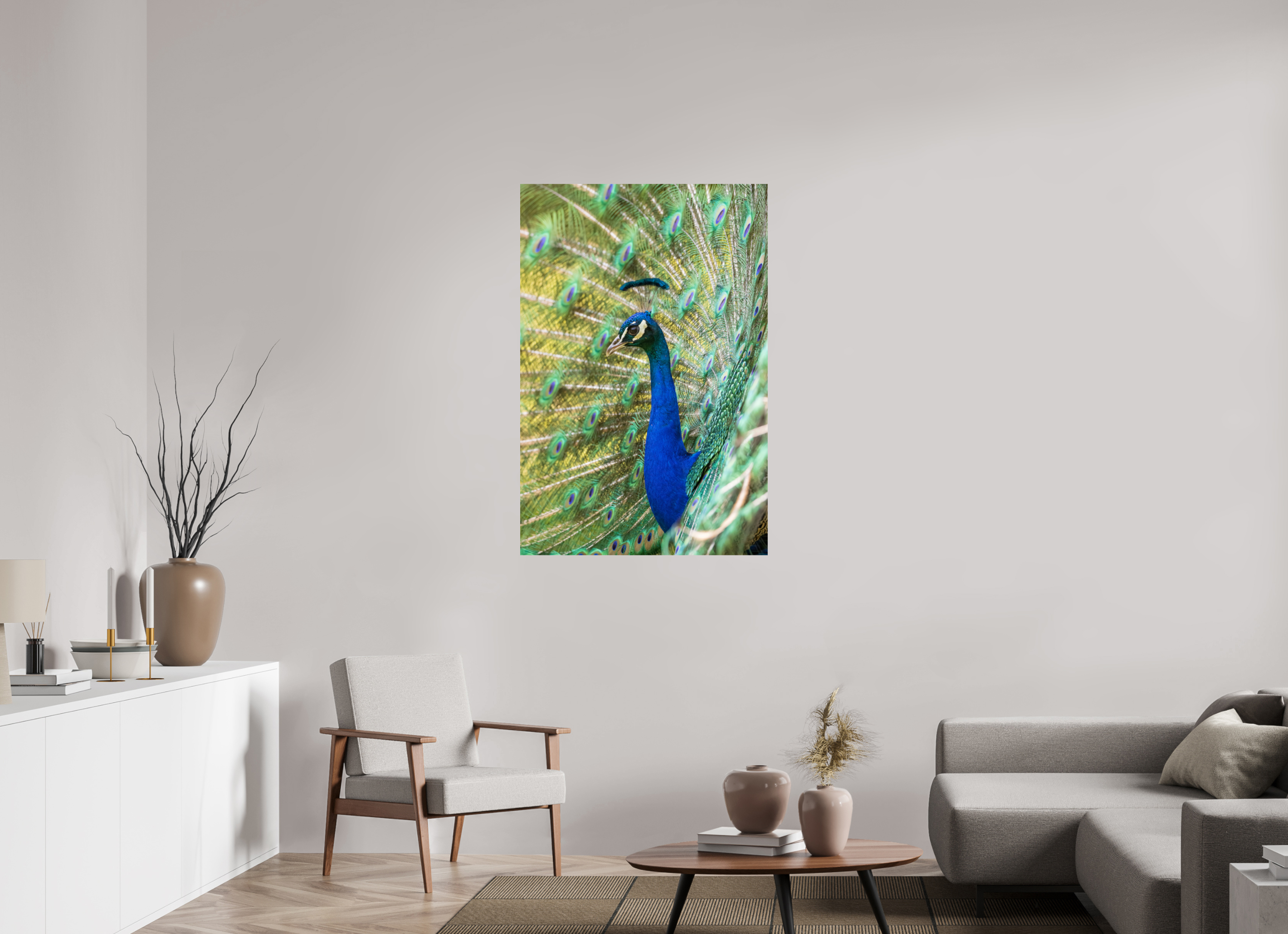 80 x 120 cm, Fine Art Print auf Alu-Dibond Majestic Profile
