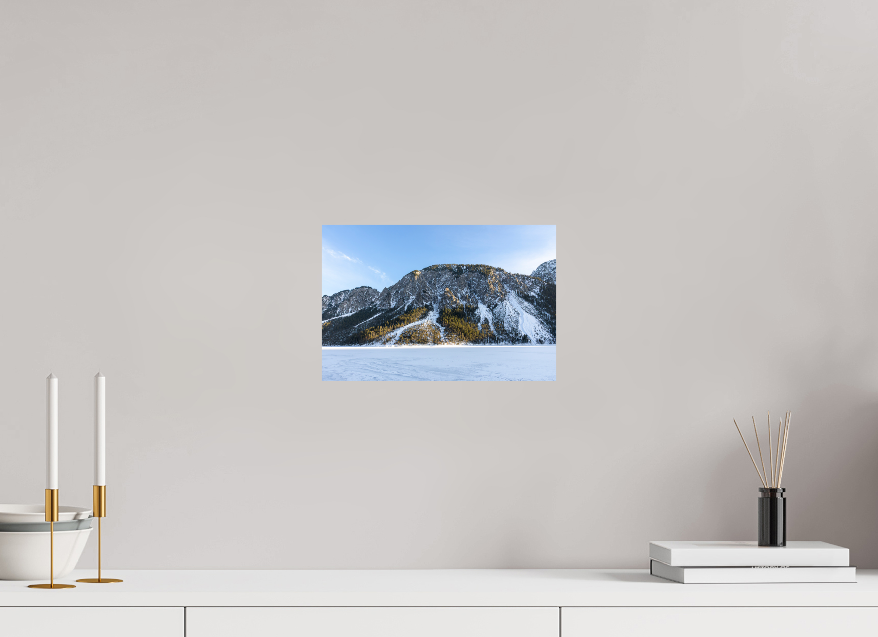 30 x 20 cm, Fine Art Print auf Alu-Dibond Evening Silence