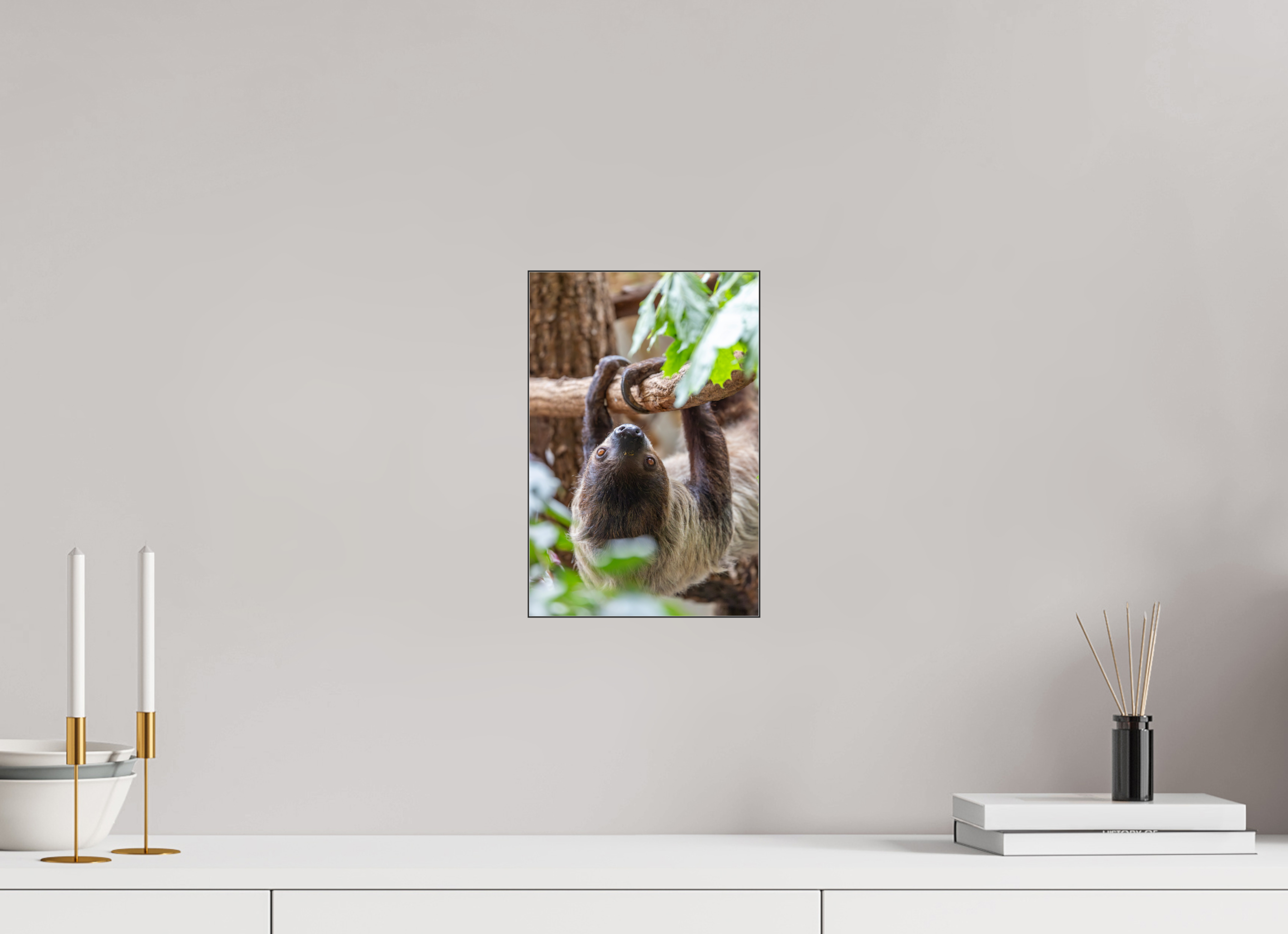 20 x 30 cm, Foto-Abzug hinter Acrylglas glänzend Hanging Around