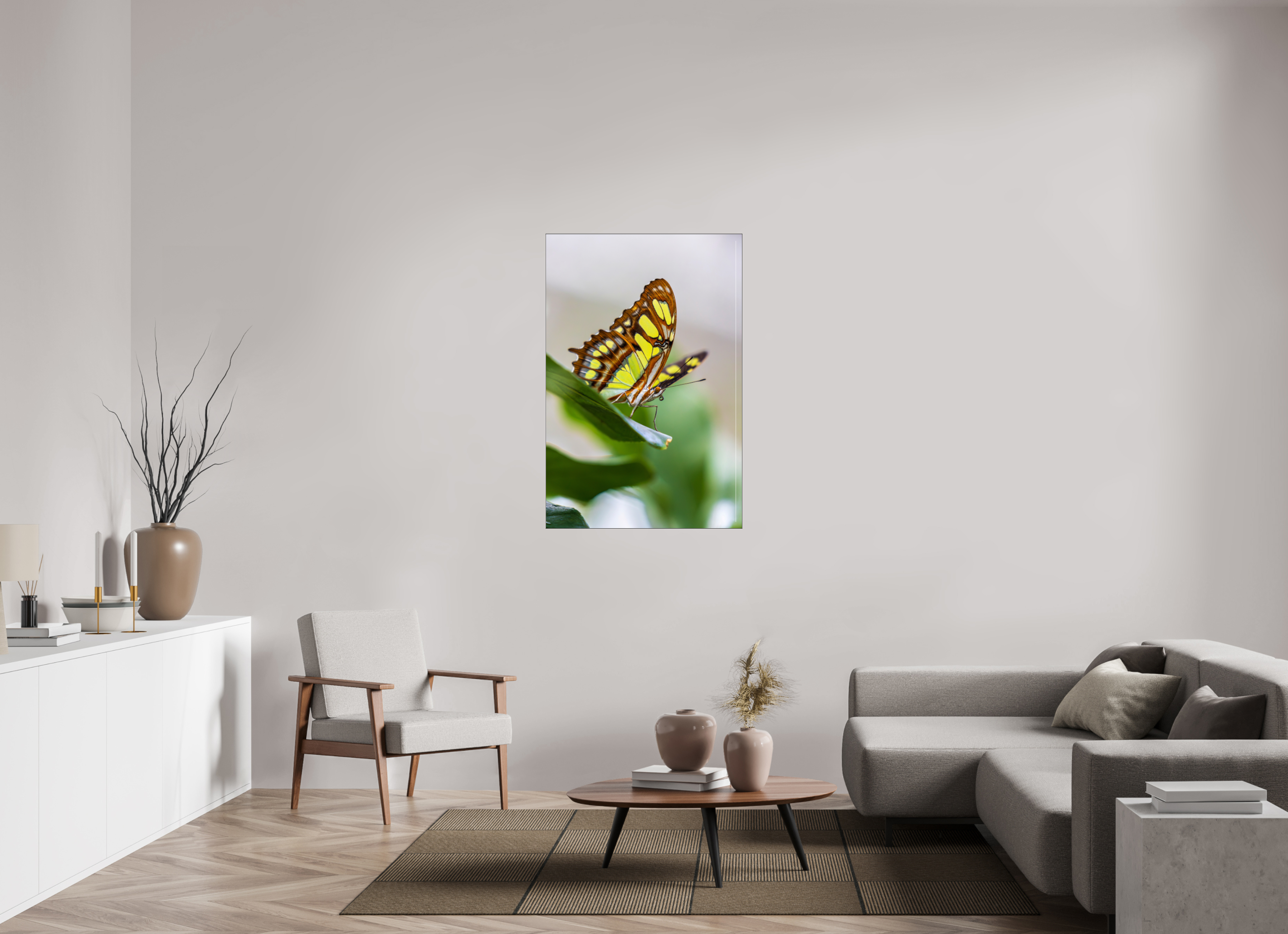 80 x 120 cm, Foto-Abzug hinter Acrylglas glänzend Soft Beauty