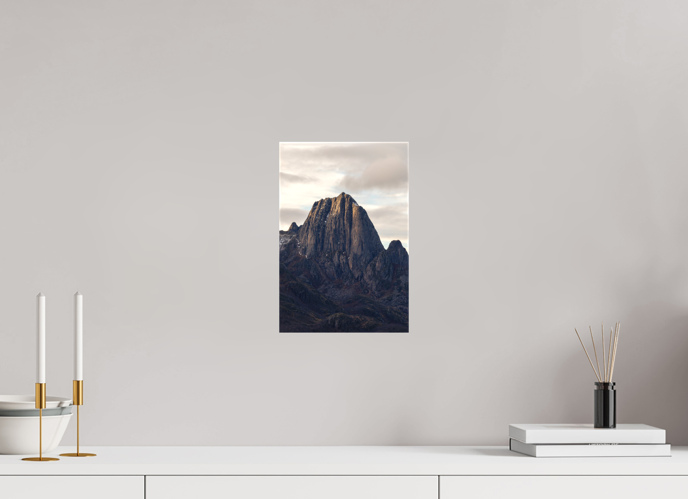 20 x 30 cm, Leinwand Summit Glow