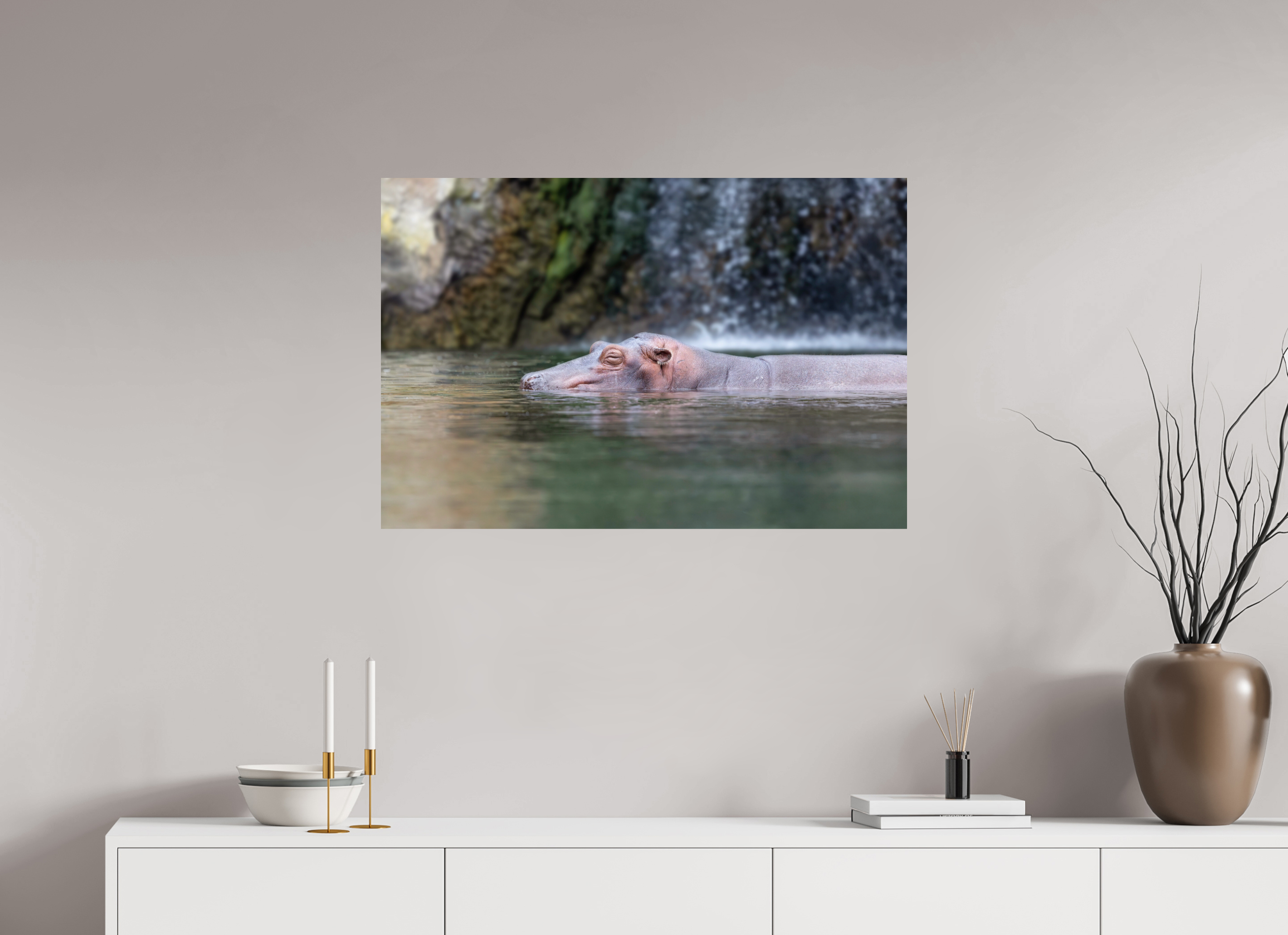 90 x 60 cm, Fine Art Print auf Alu-Dibond Peaceful Slumber