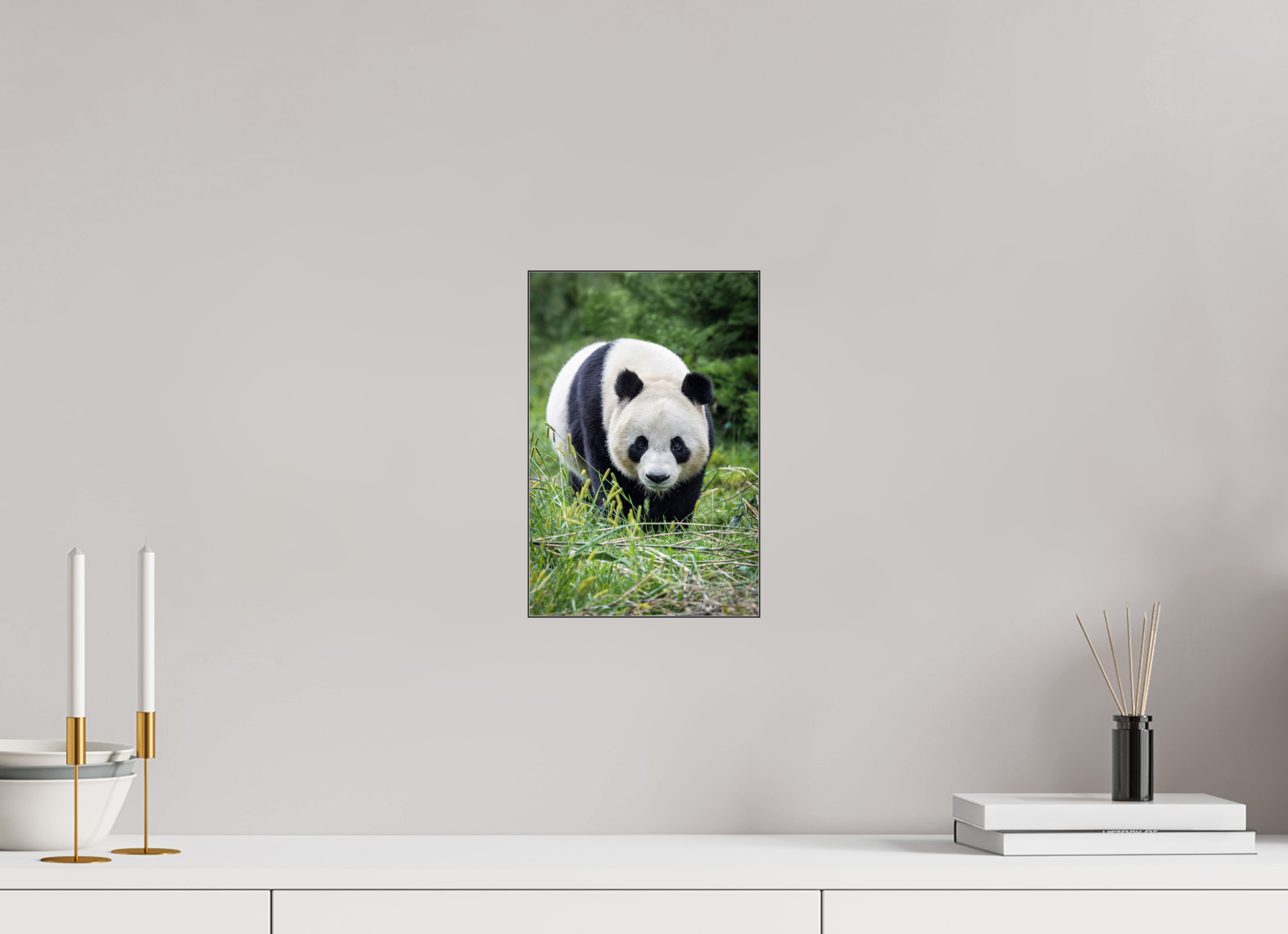 20 x 30 cm, Foto-Abzug hinter Acrylglas glänzend Forest Friend