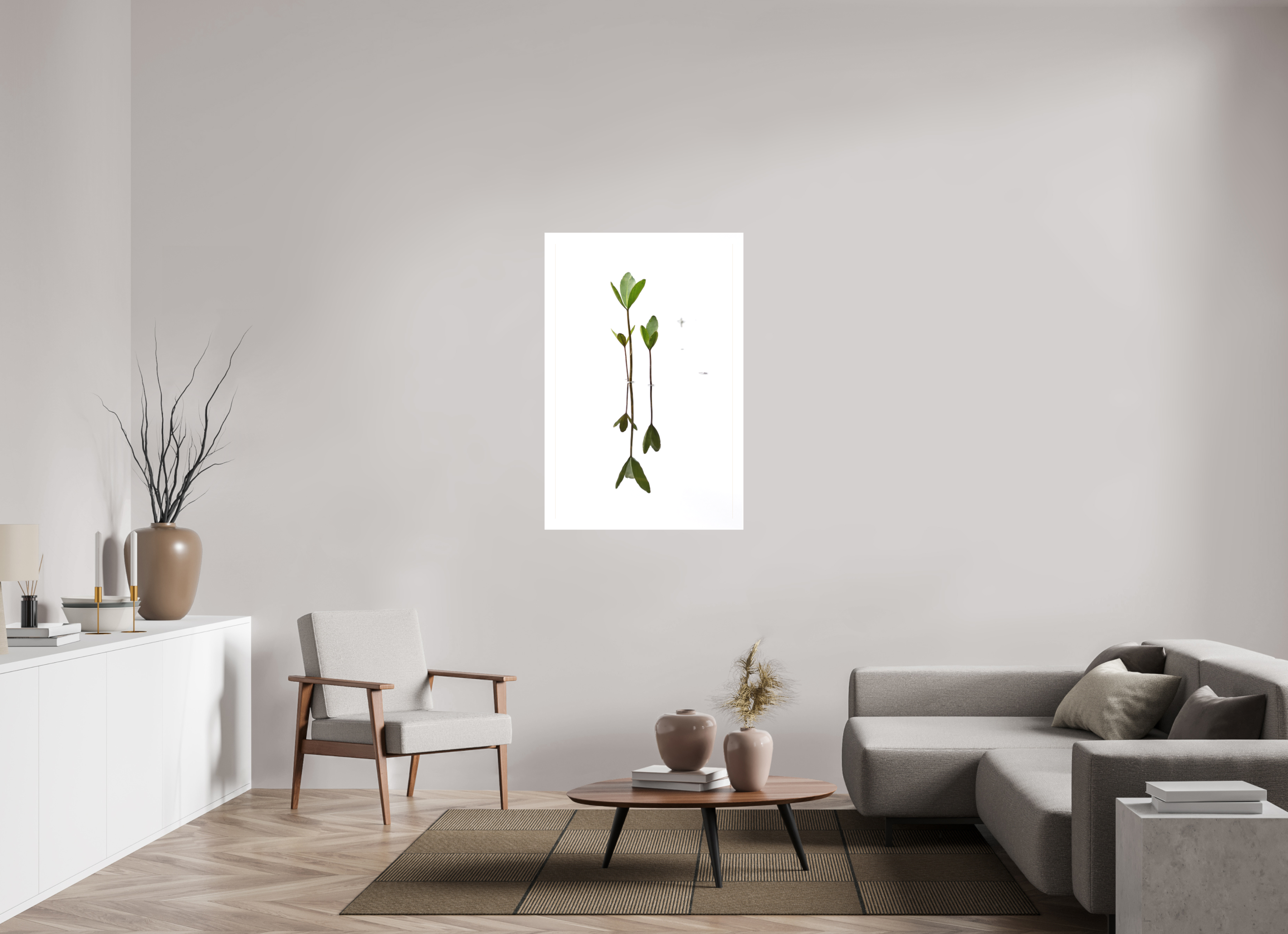 80 x 120 cm, Leinwand Silent Trio