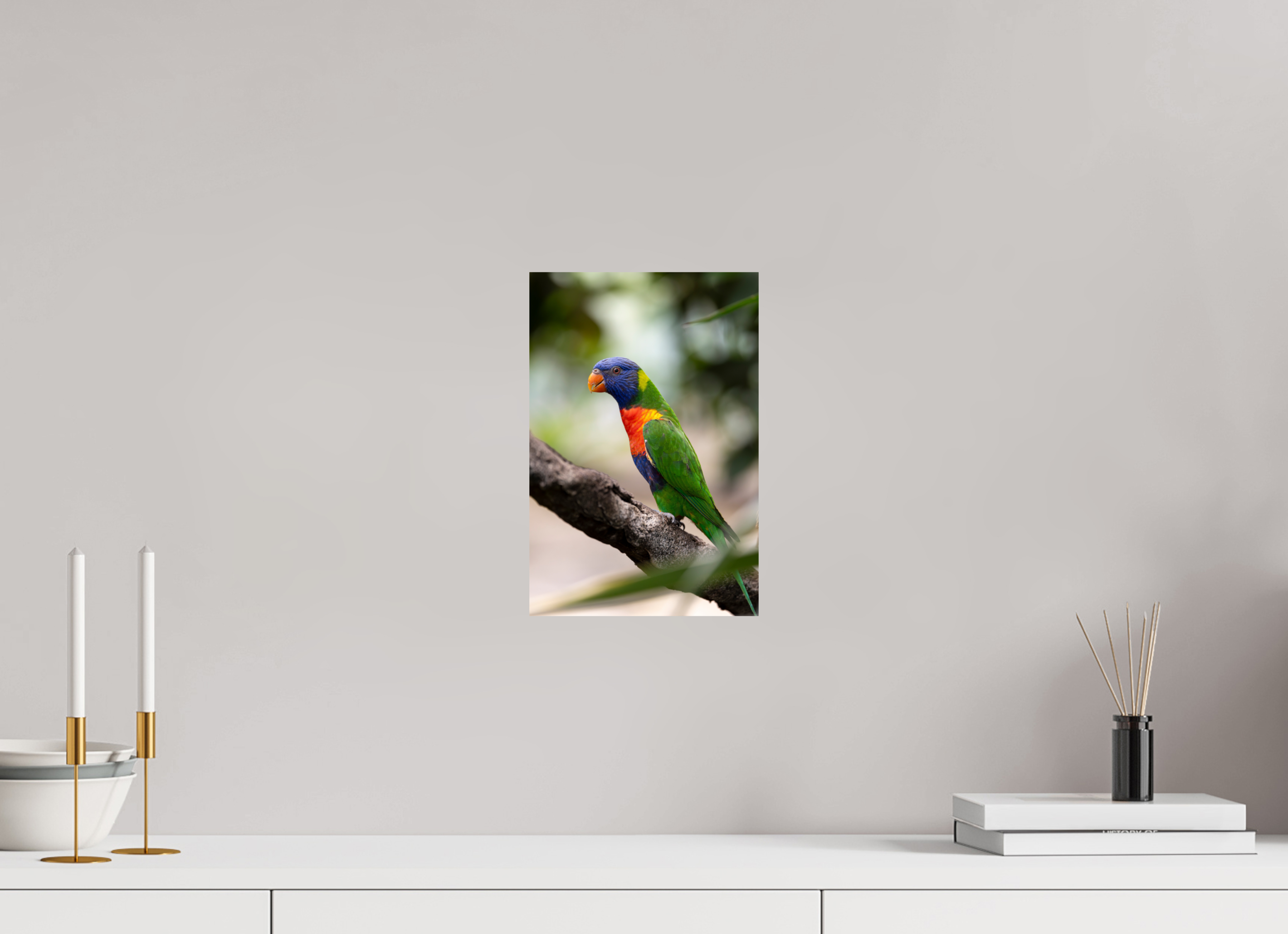 20 x 30 cm, Fine Art Print auf Alu-Dibond Rainbow Spirit