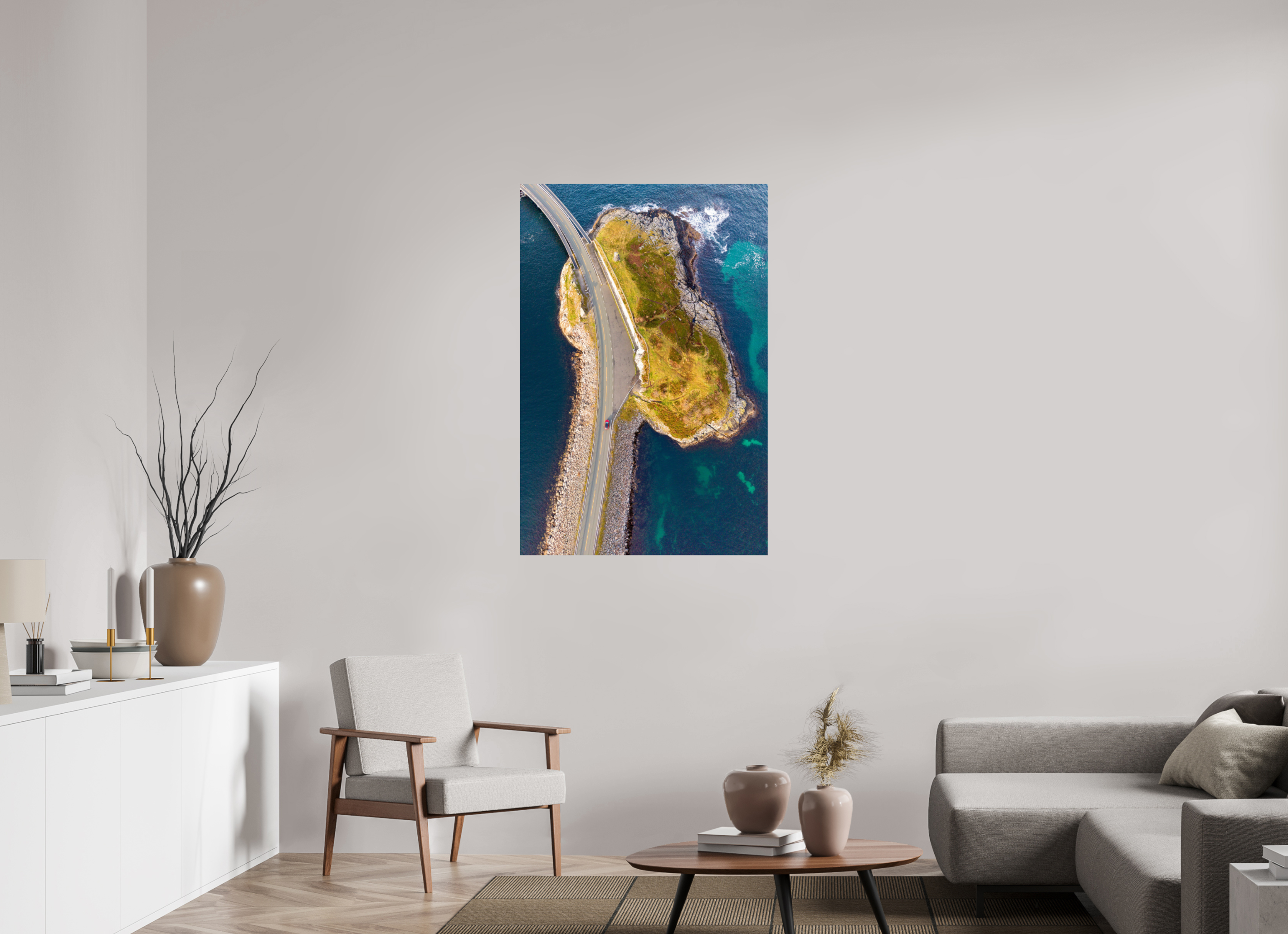 80 x 120 cm, Fine Art Print auf Alu-Dibond Sea Crossing