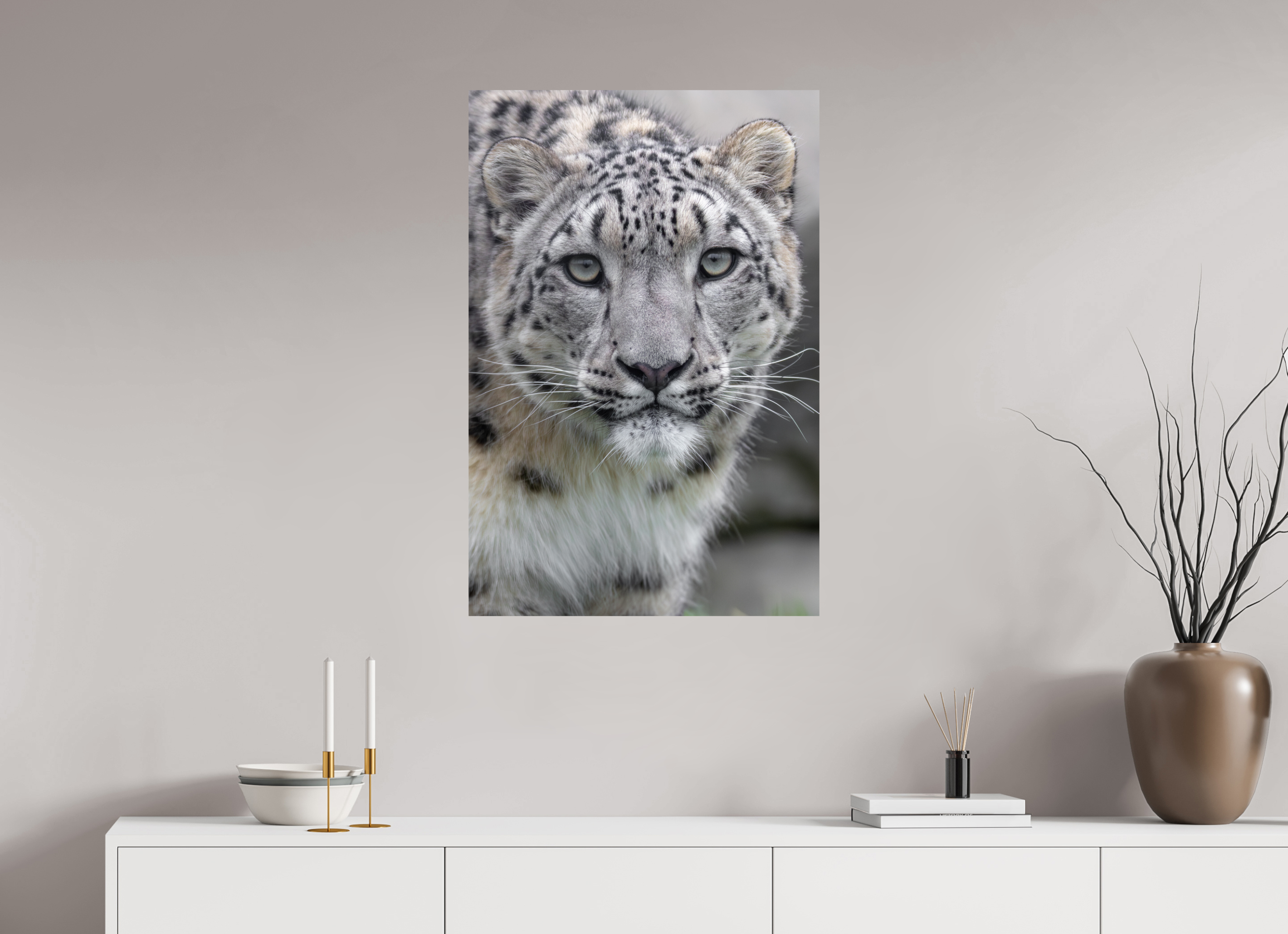 60 x 90 cm, Fine Art Print auf Alu-Dibond Gentle Curiosity