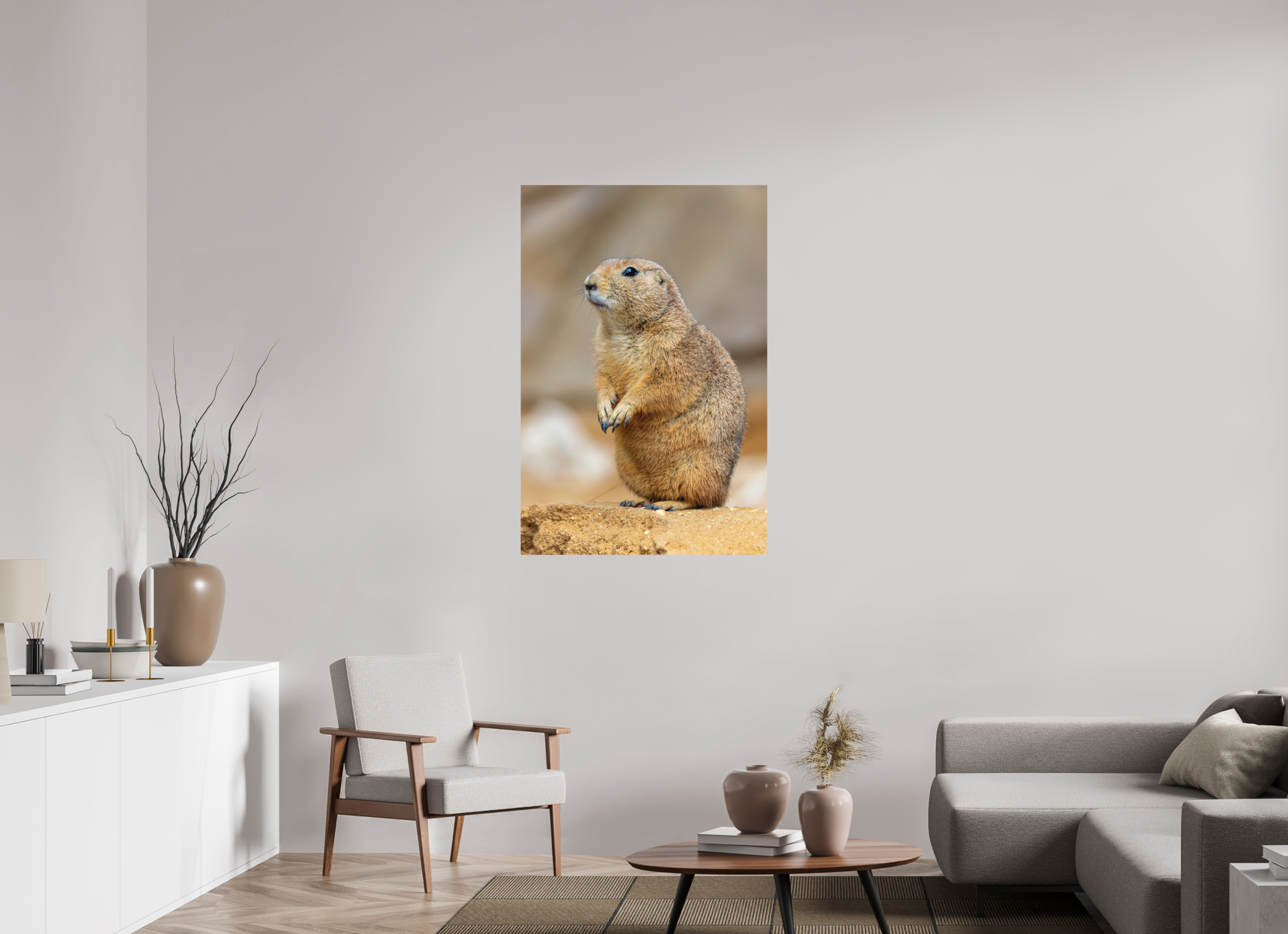 80 x 120 cm, Fine-Art Print Matt Standing Watch