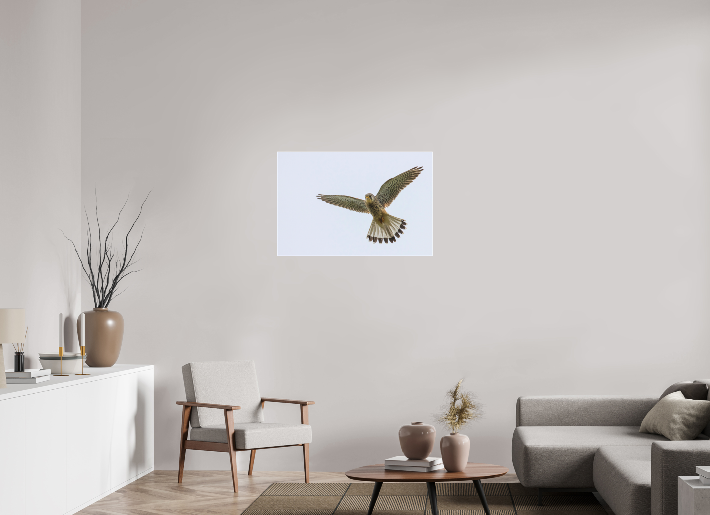 90 x 60 cm, Leinwand Hovering Hunter
