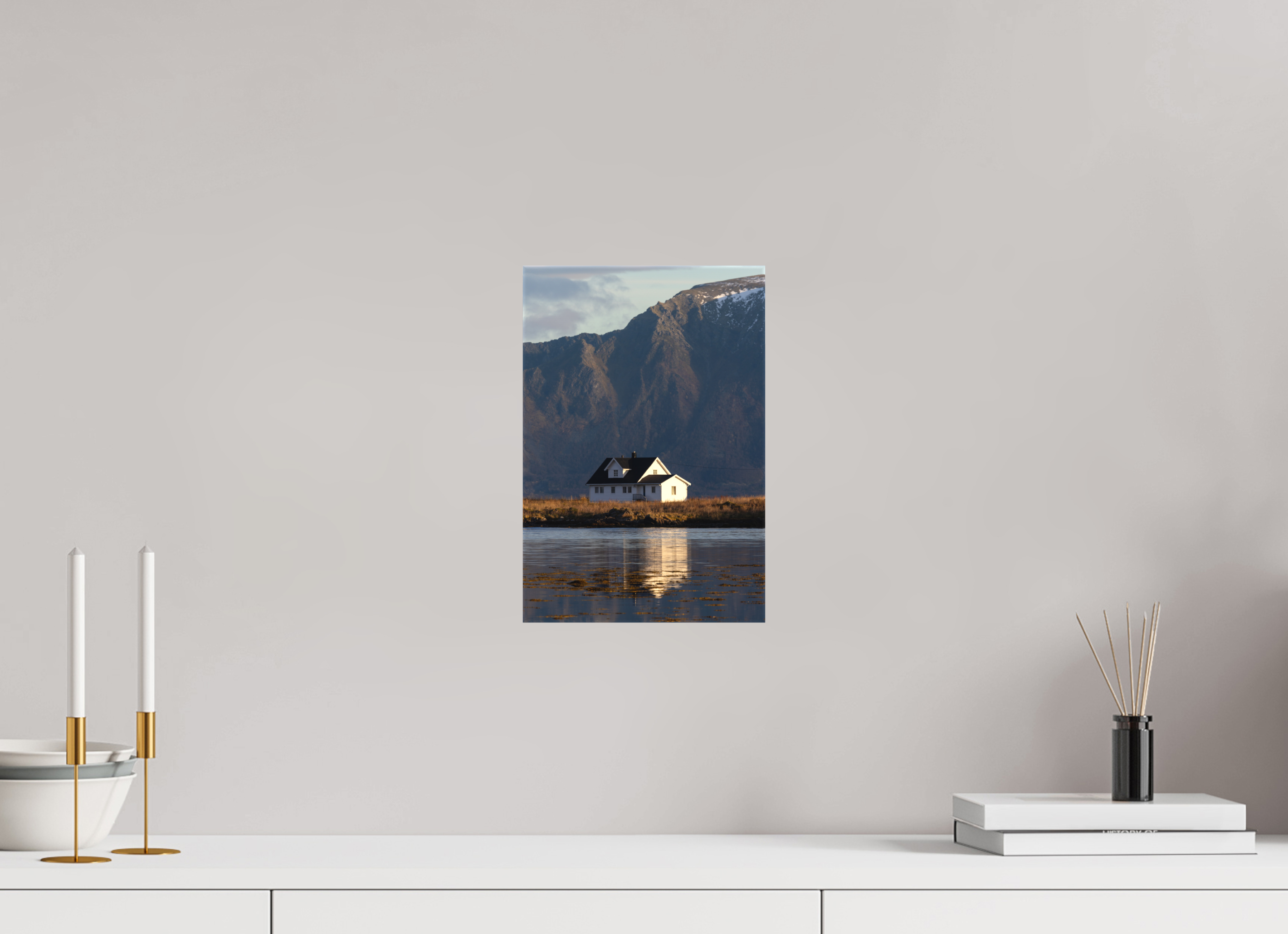 20 x 30 cm, Leinwand House by the Sea