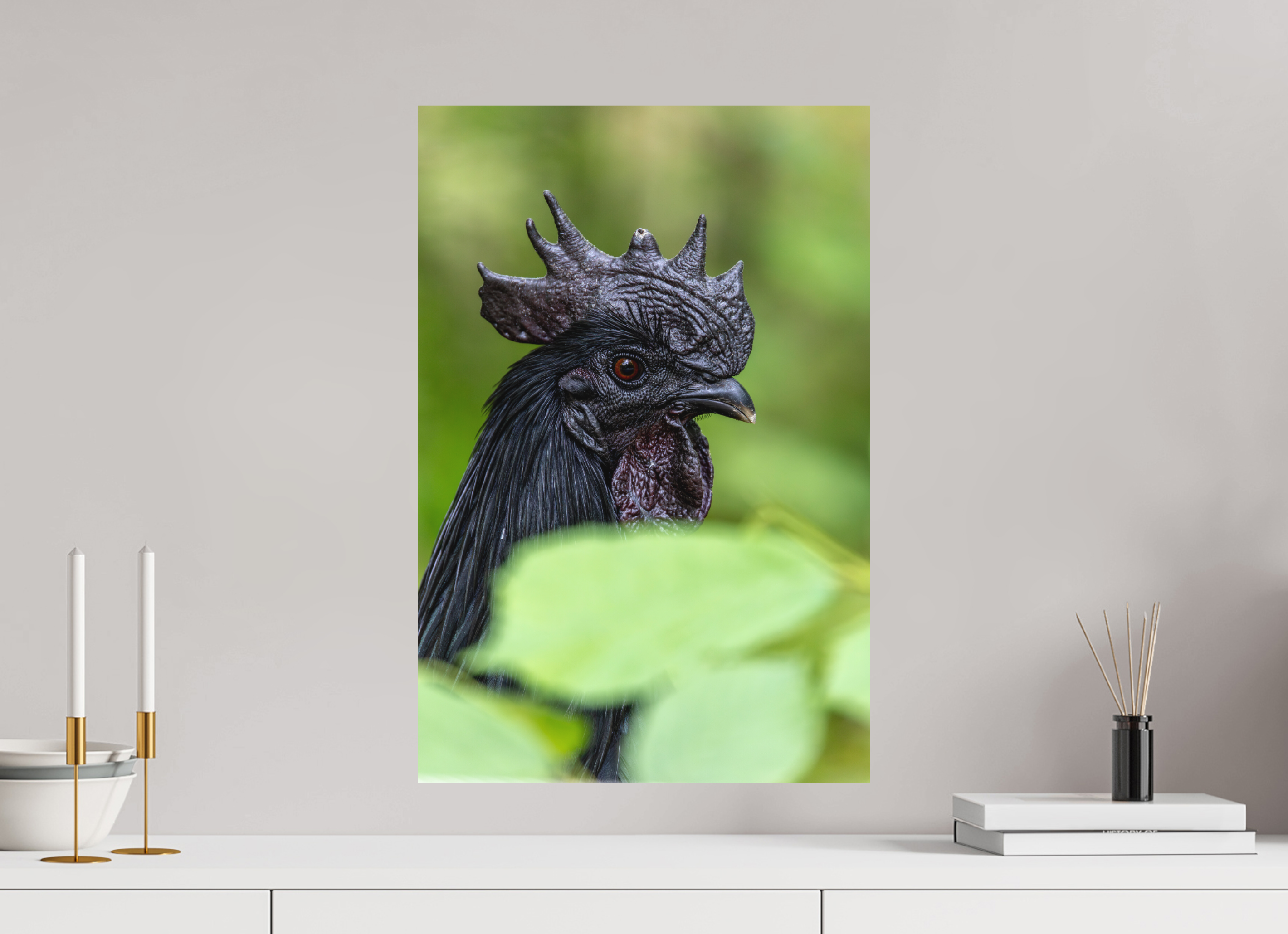 40 x 60 cm, Fine-Art Print Matt Black Majesty