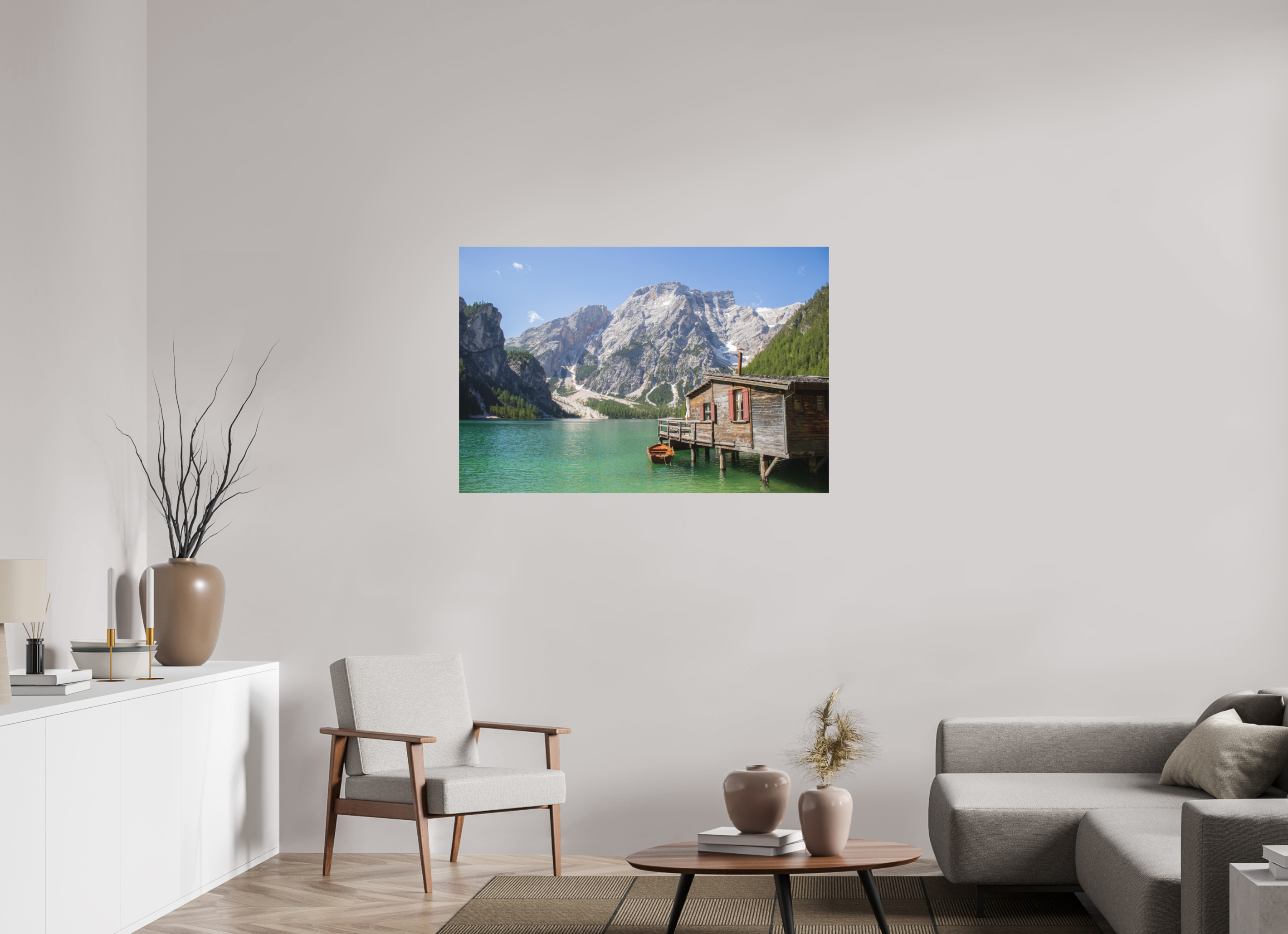 120 x 80 cm, Fine-Art Matt Mountain Haven