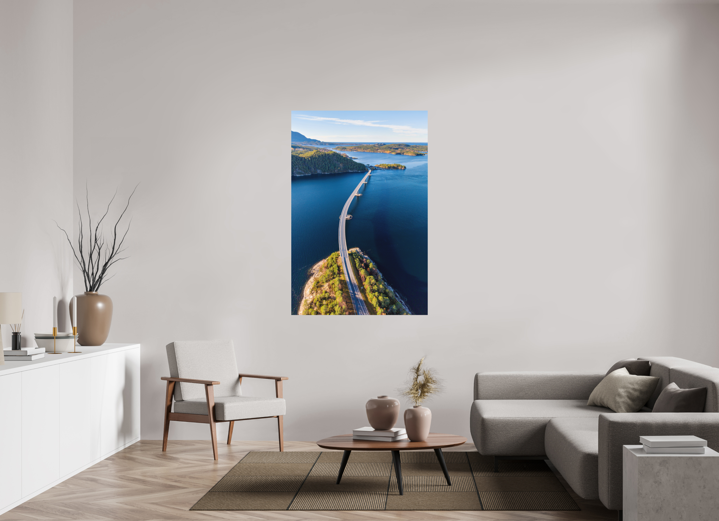 100 x 150 cm, Fine-Art Matt Ocean Gateway
