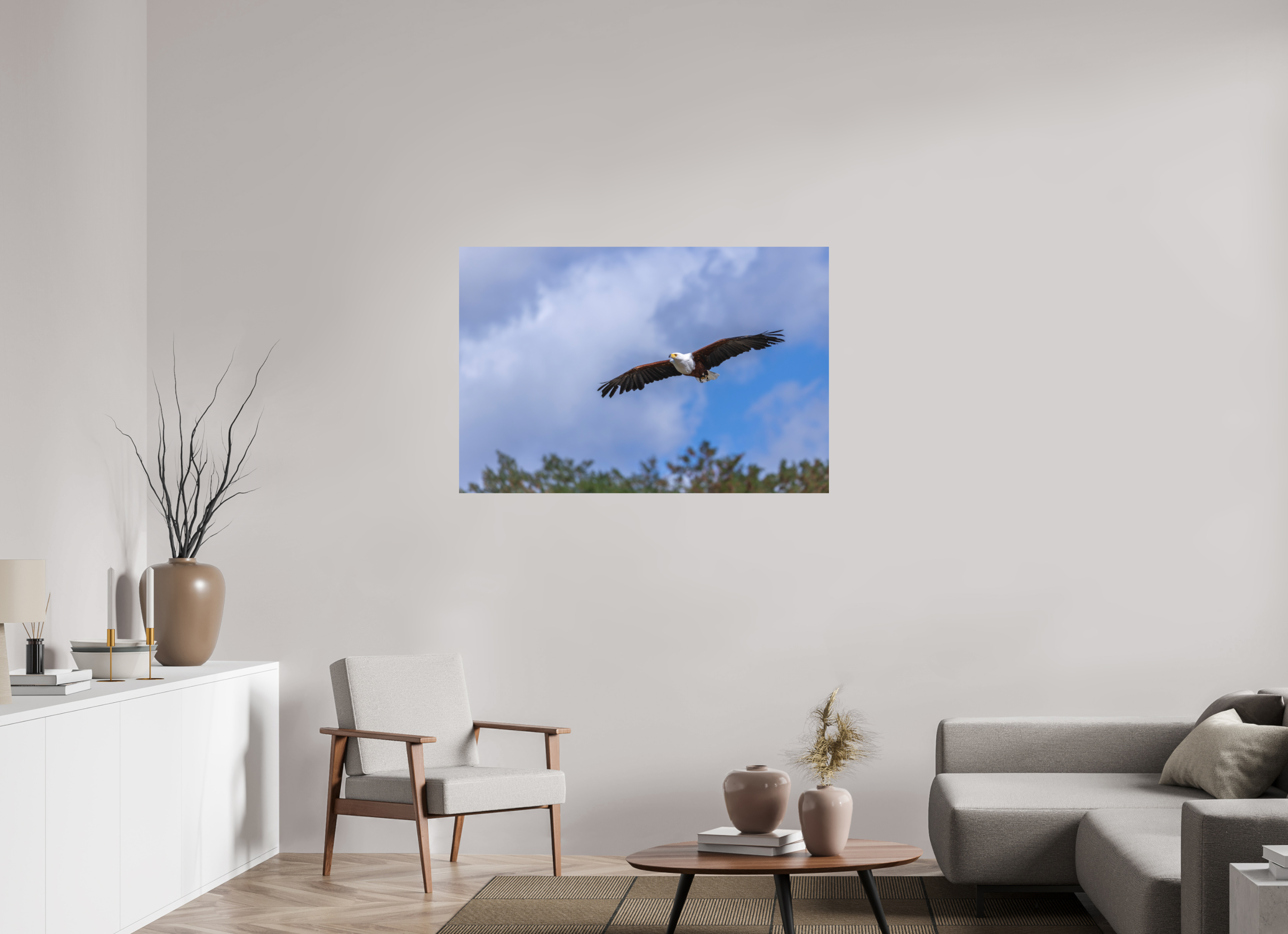 120 x 80 cm, Fine-Art Print Matt Wings of Africa