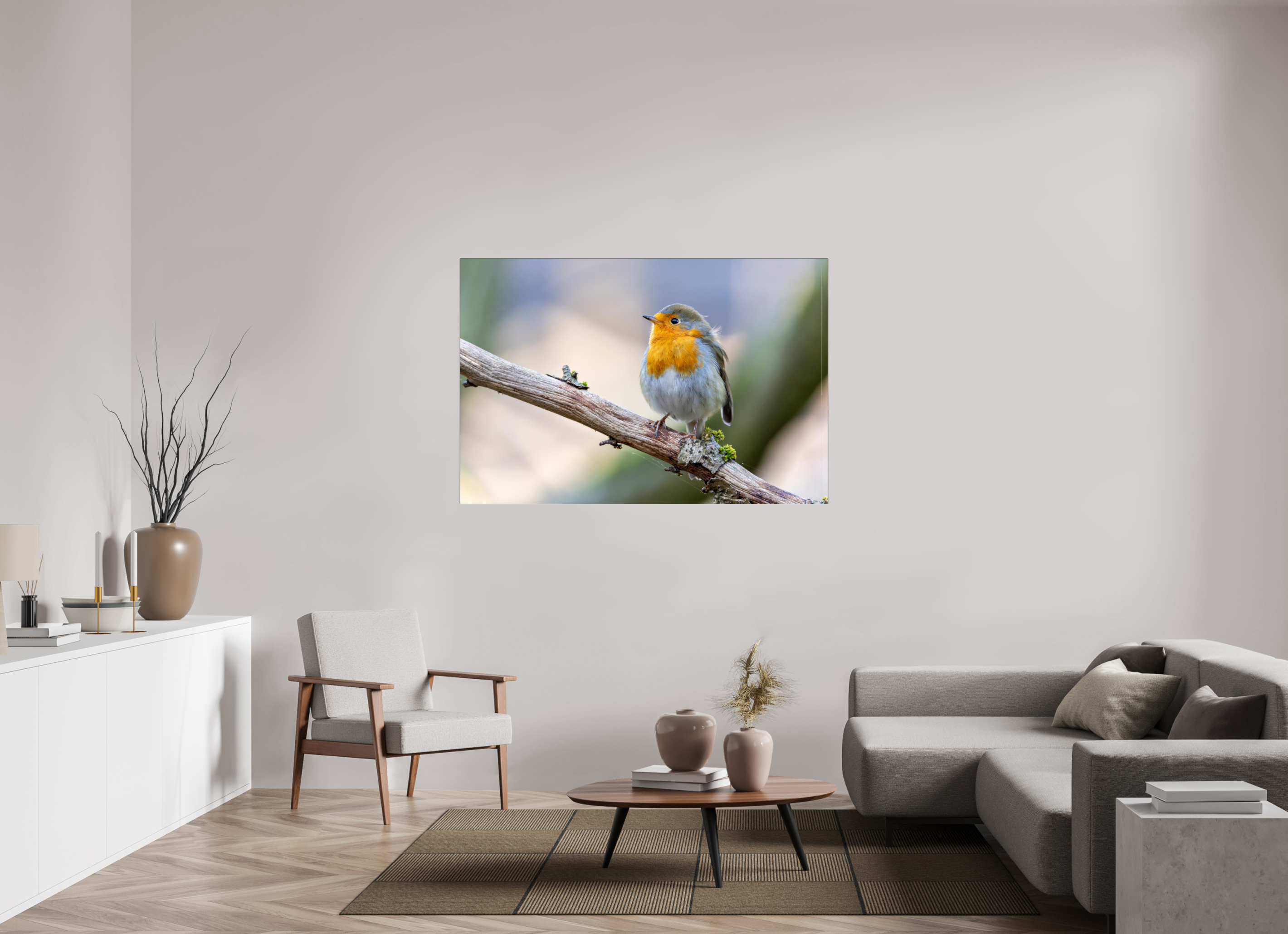150 x 100 cm, Foto-Abzug hinter Acrylglas glänzend Gentle Watcher