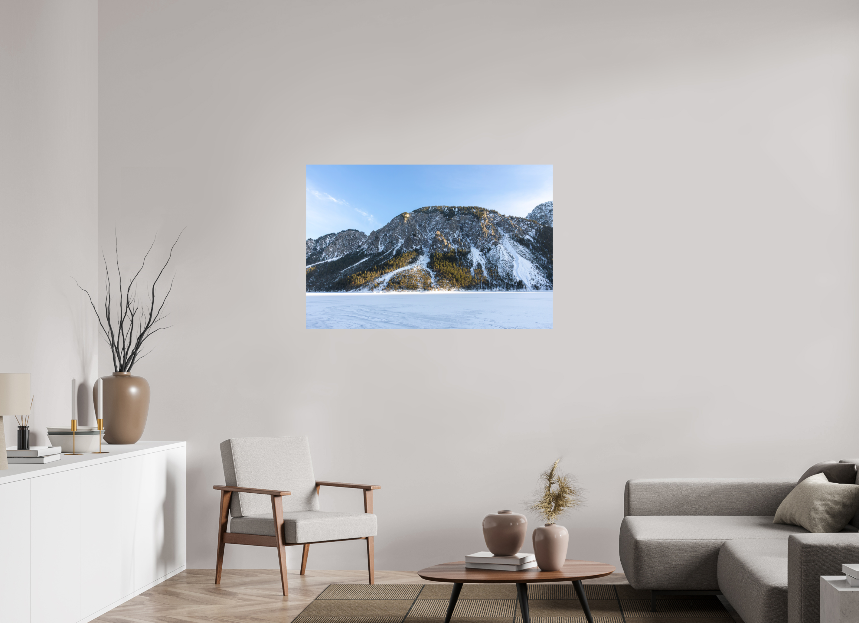 120 x 80 cm, Fine-Art Print Matt Evening Silence