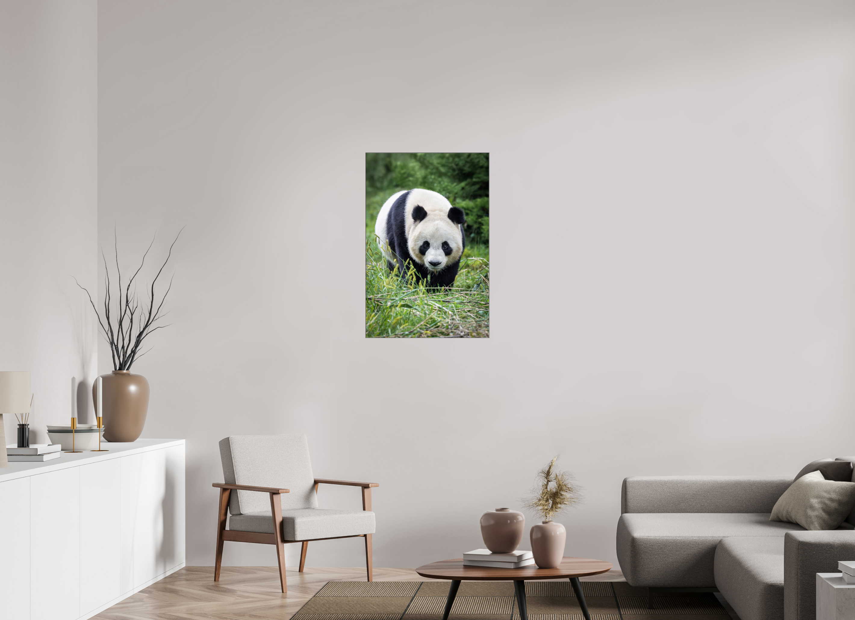 60 x 90 cm, Foto-Abzug hinter Acrylglas glänzend Forest Friend