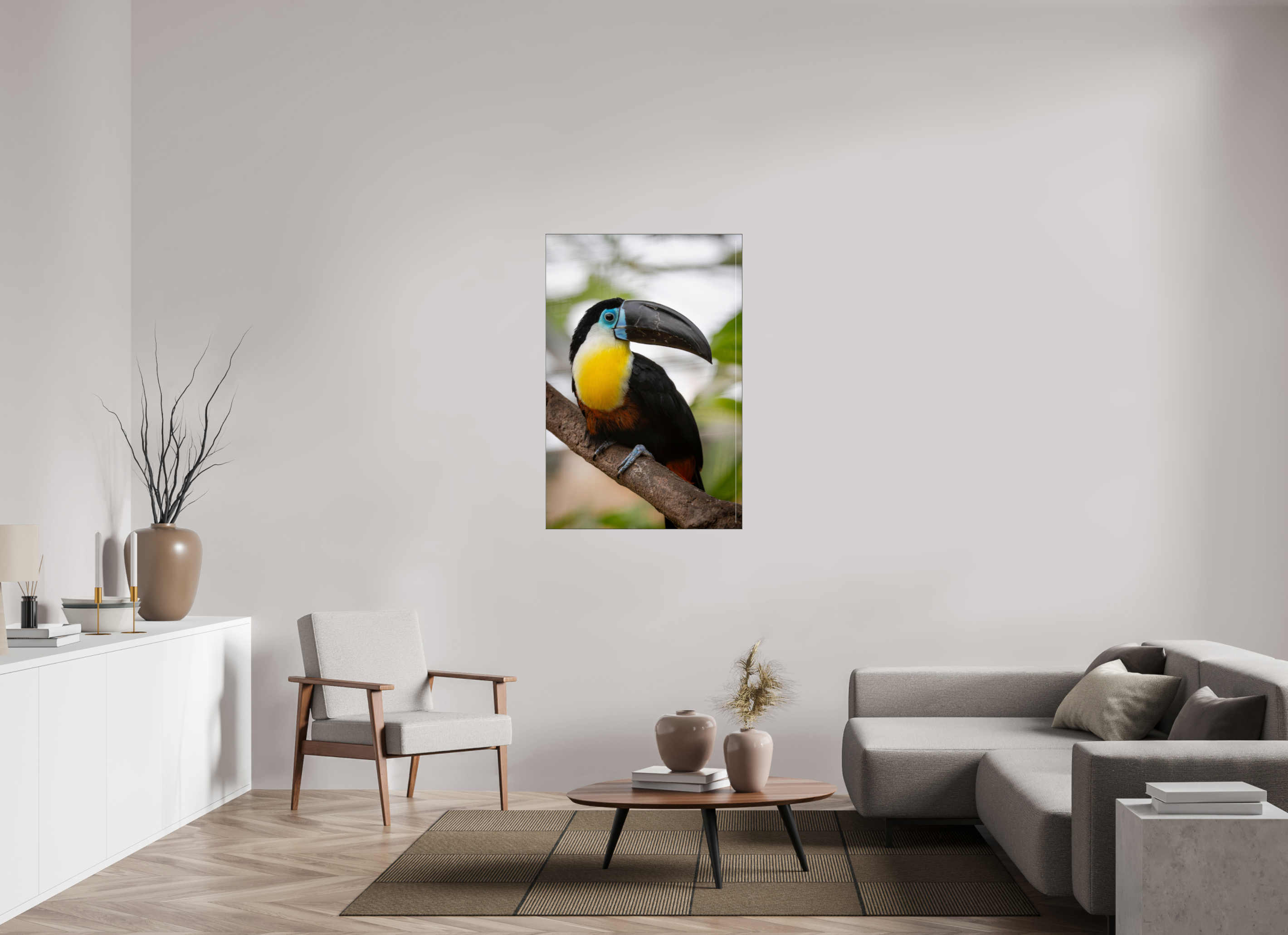 80 x 120 cm, Foto-Abzug hinter Acrylglas glänzend Tropical Wonder