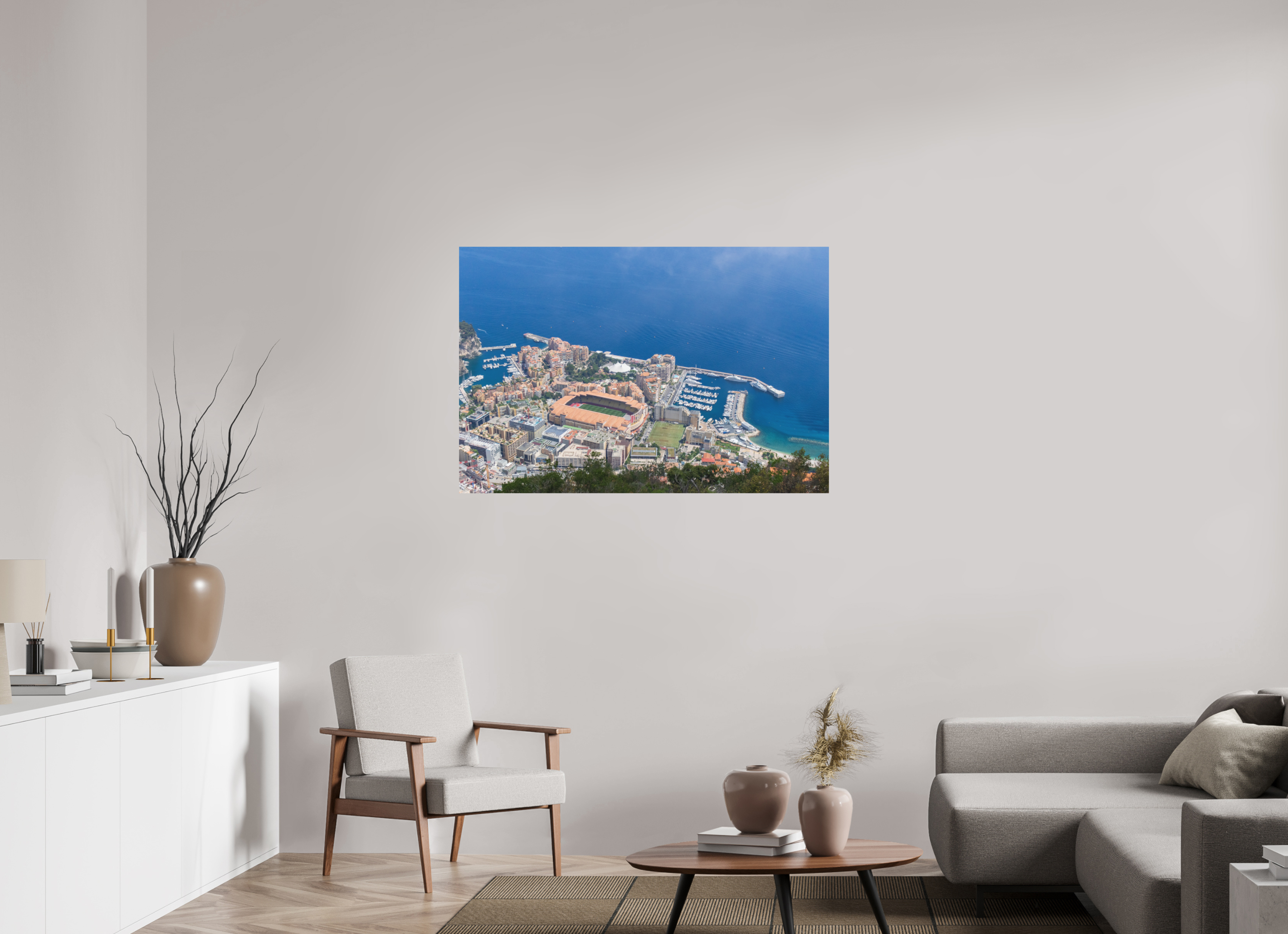 120 x 80 cm, Fine-Art Matt City by the Sea