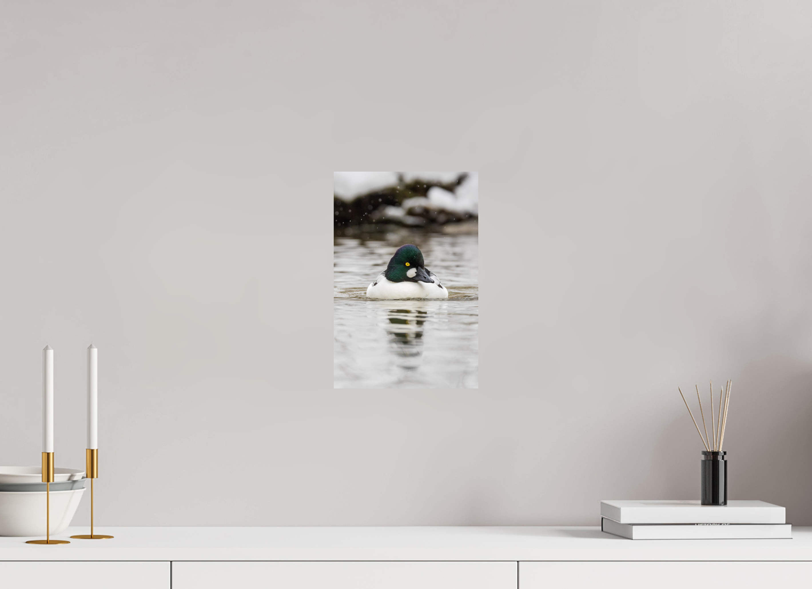 20 x 30 cm, Fine Art Print auf Alu-Dibond Gentle Glide