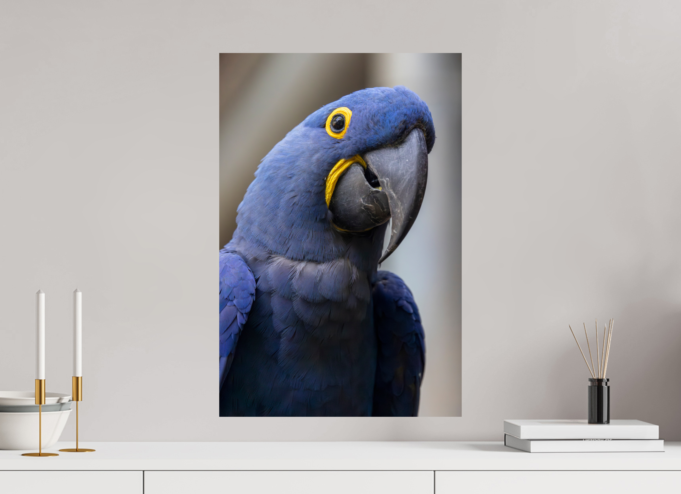 40 x 60 cm, Fine Art Print auf Alu-Dibond Blue Glory