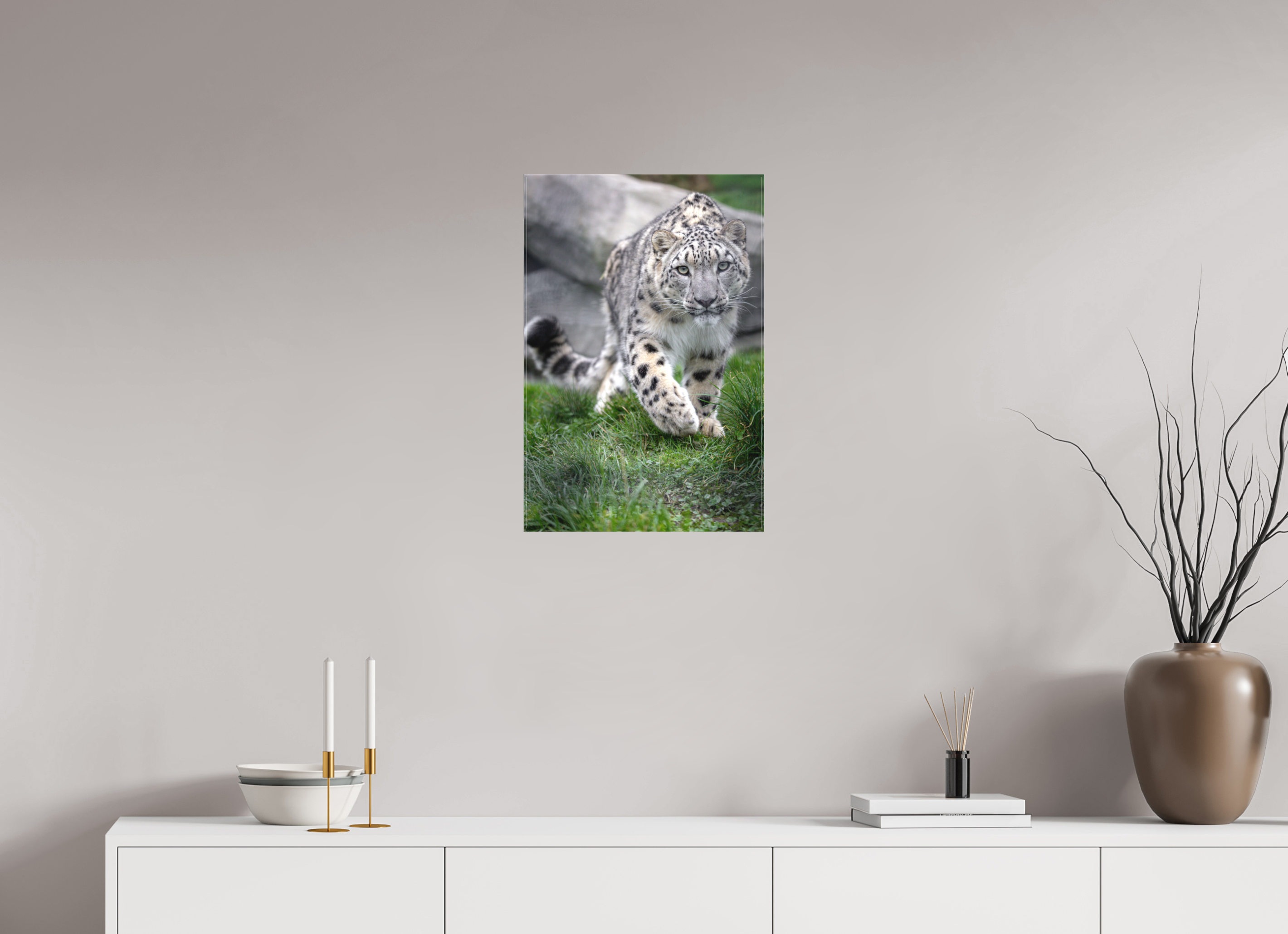 40 x 60 cm, Leinwand Curious Hunter