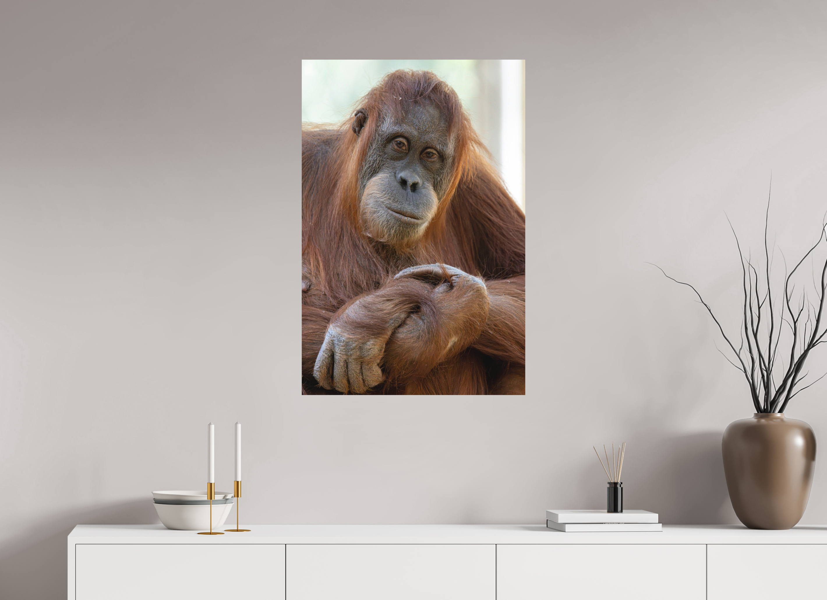60 x 90 cm, Fine-Art Print Matt Soulful Gaze