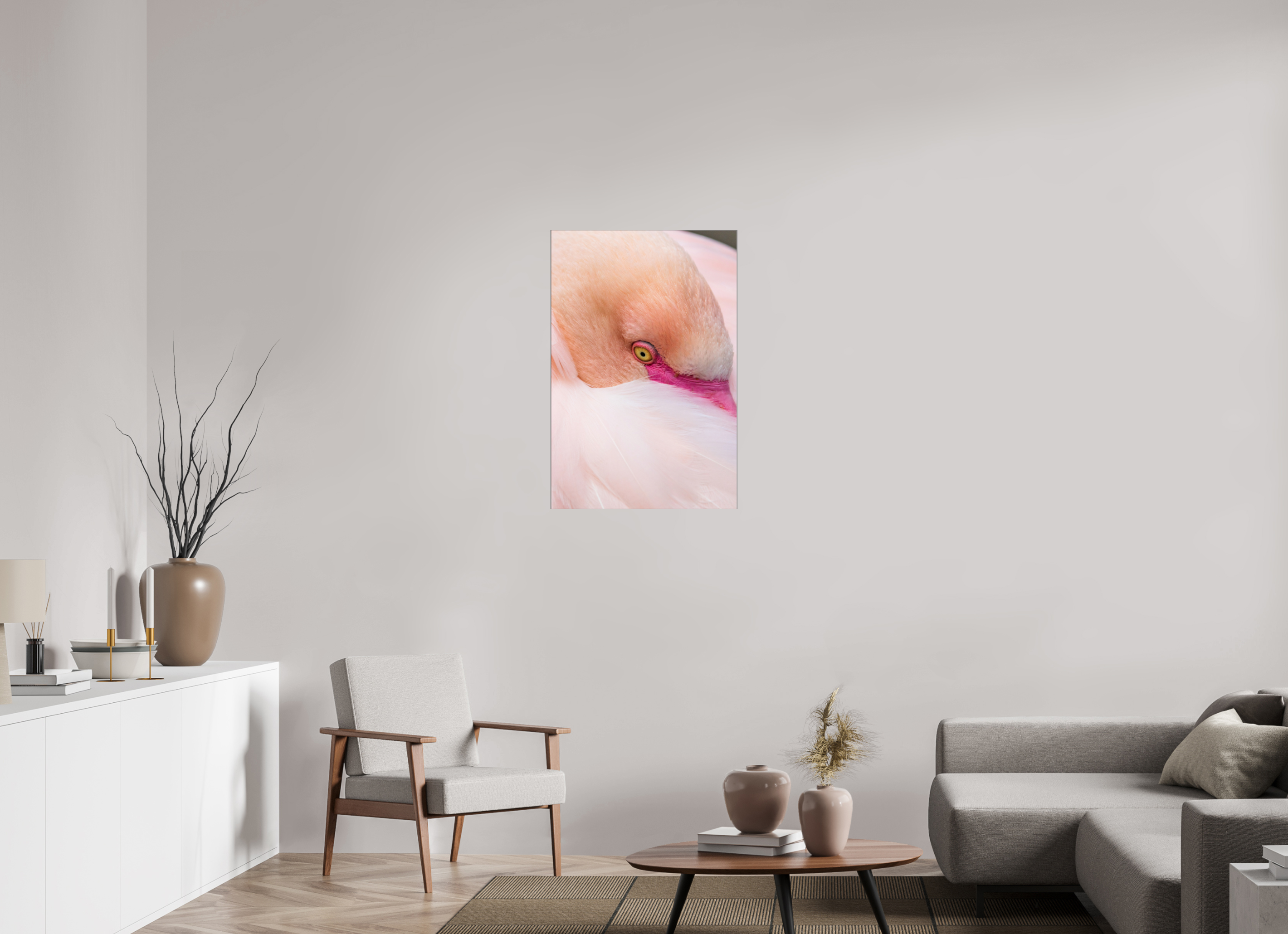 60 x 90 cm, Foto-Abzug hinter Acrylglas glänzend Gentle Watcher