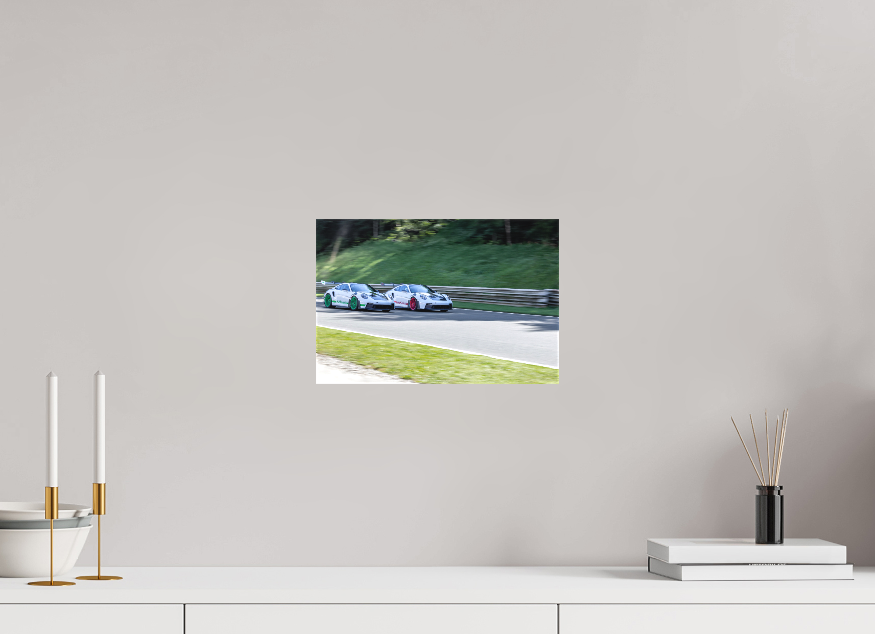 30 x 20 cm, Leinwand Side by Side