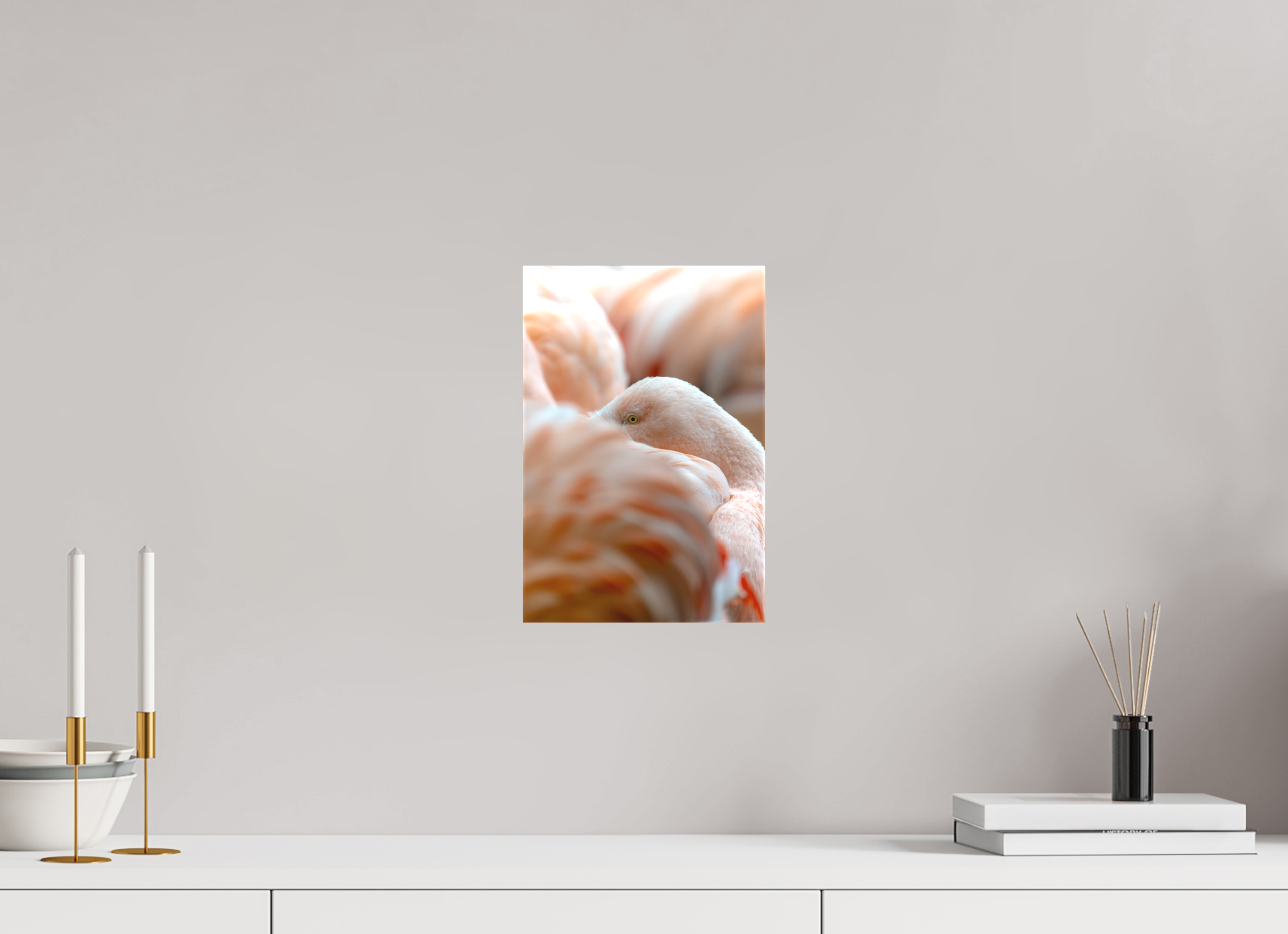 20 x 30 cm, Leinwand Among the Flock