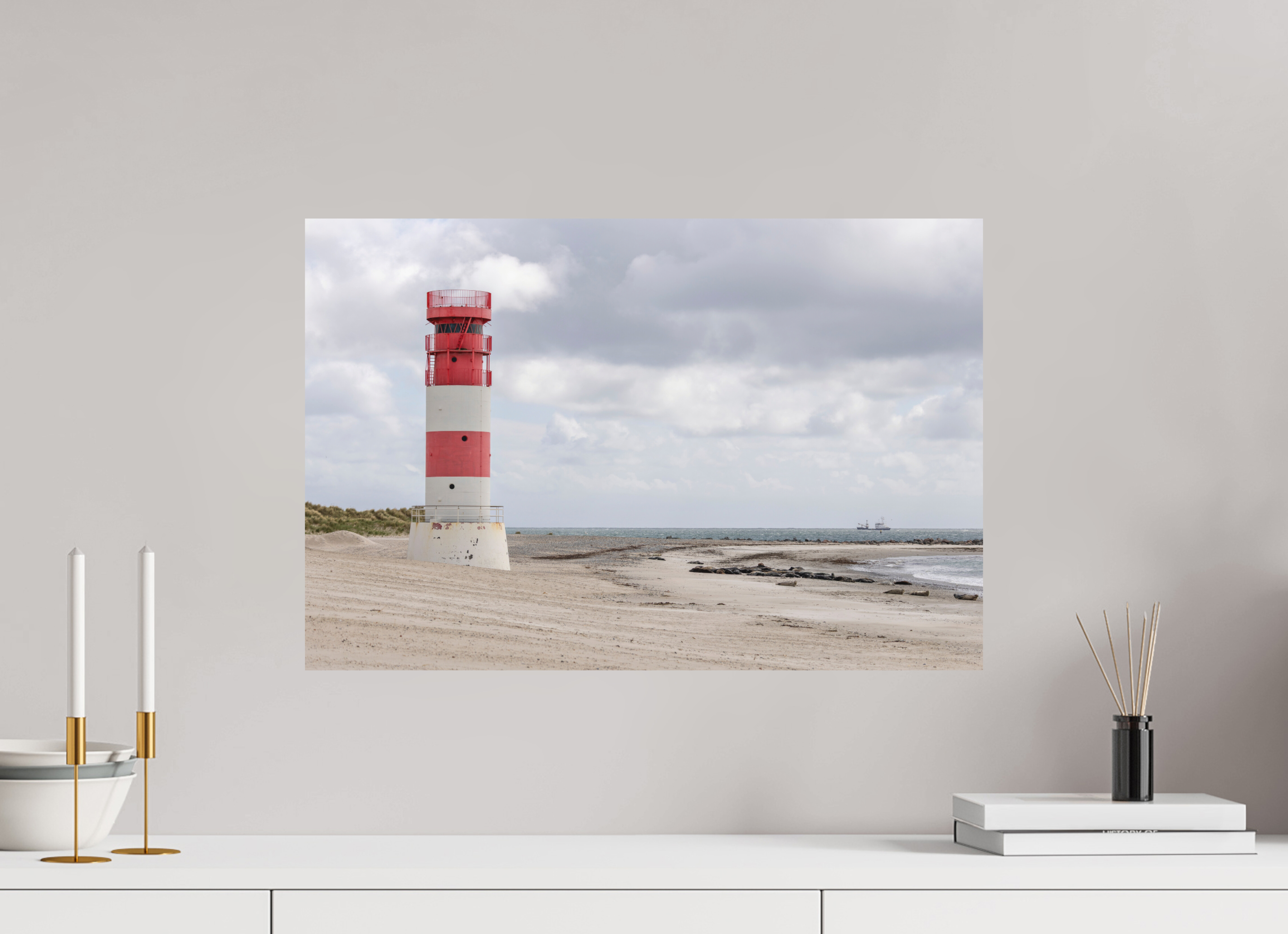 60 x 40 cm, Fine-Art Print Matt Coastal Sanctuary