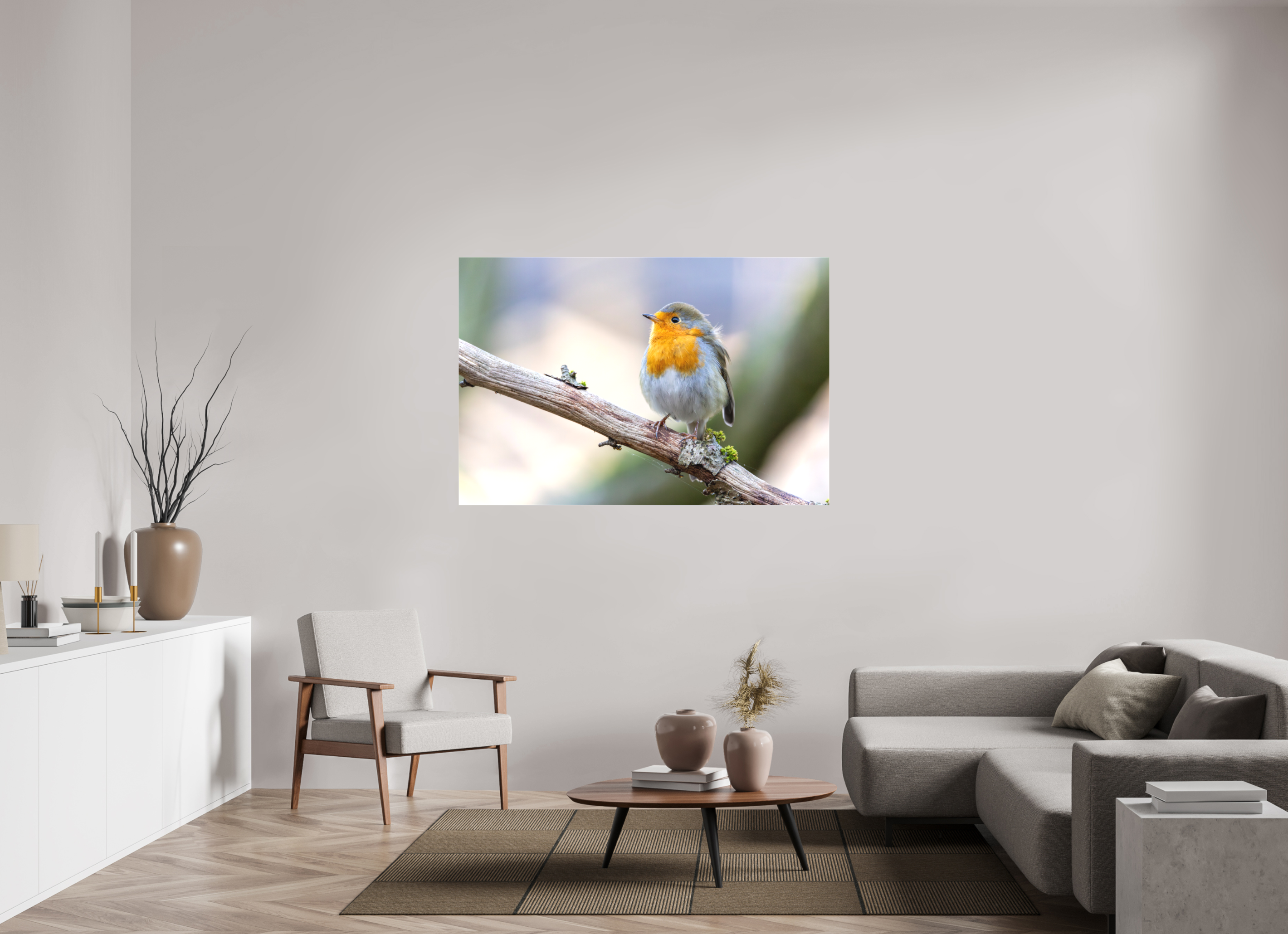 150 x 100 cm, Leinwand Gentle Watcher