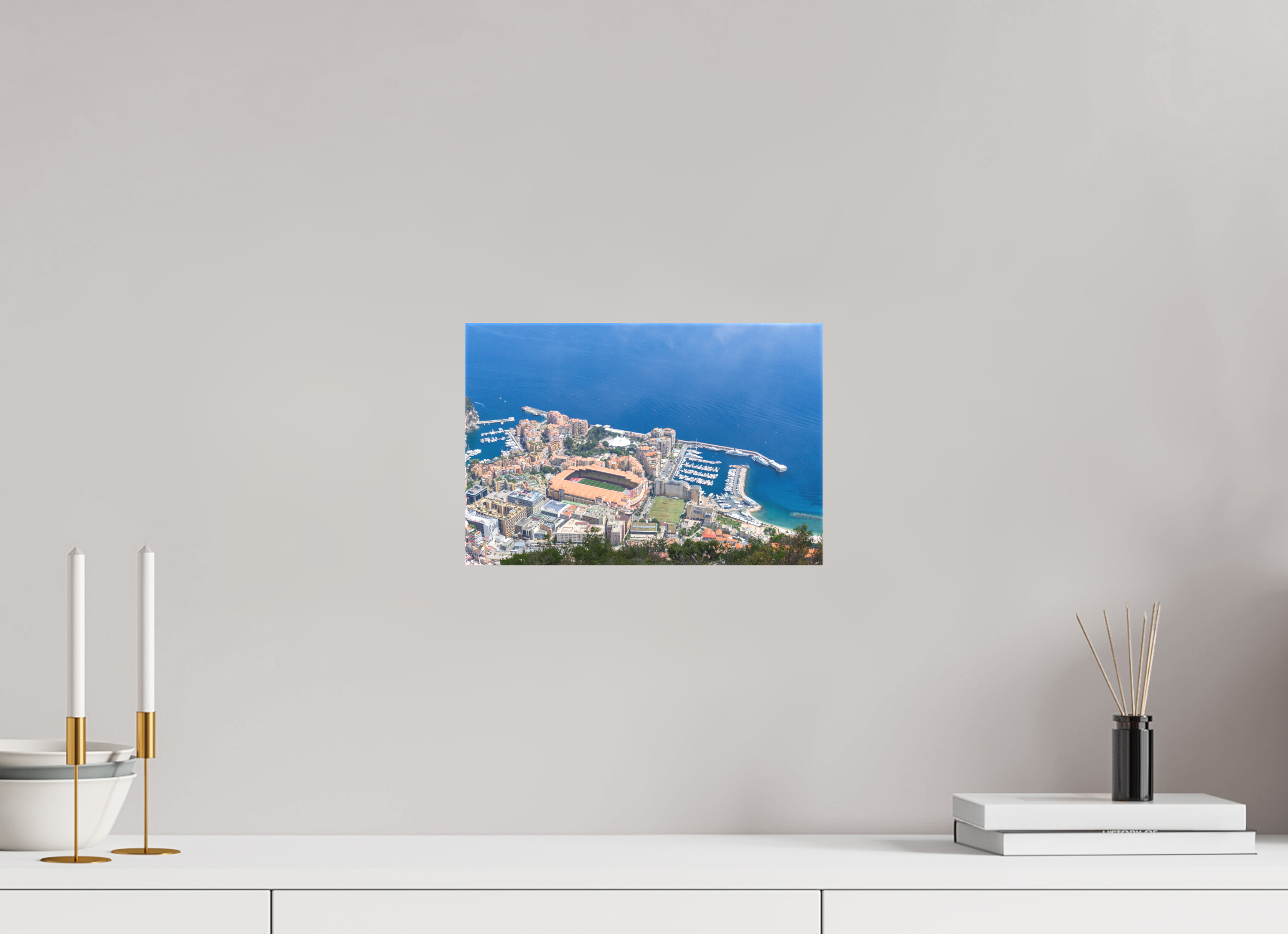 30 x 20 cm, Leinwand City by the Sea
