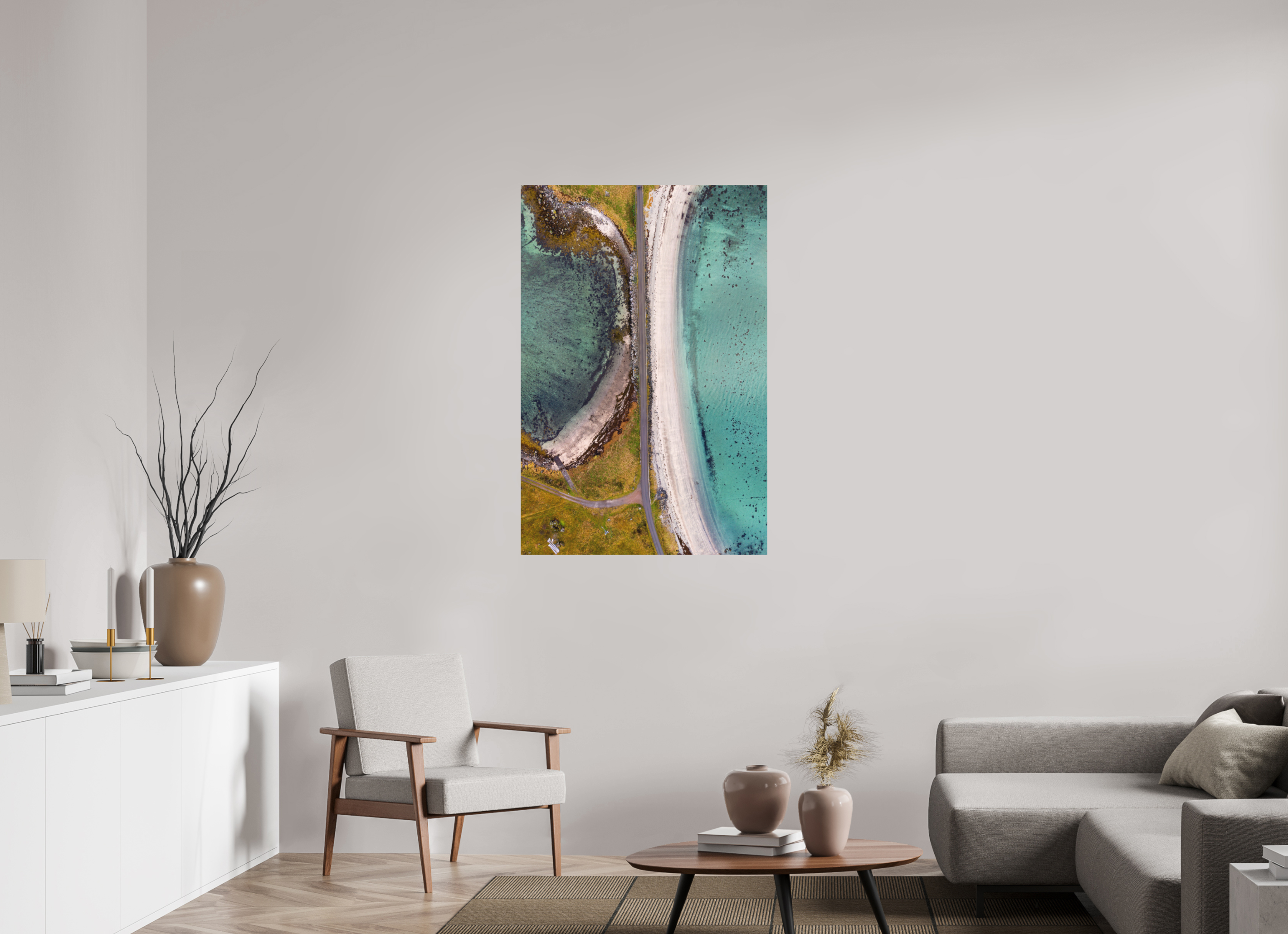 80 x 120 cm, Fine-Art Matt Between the Bays