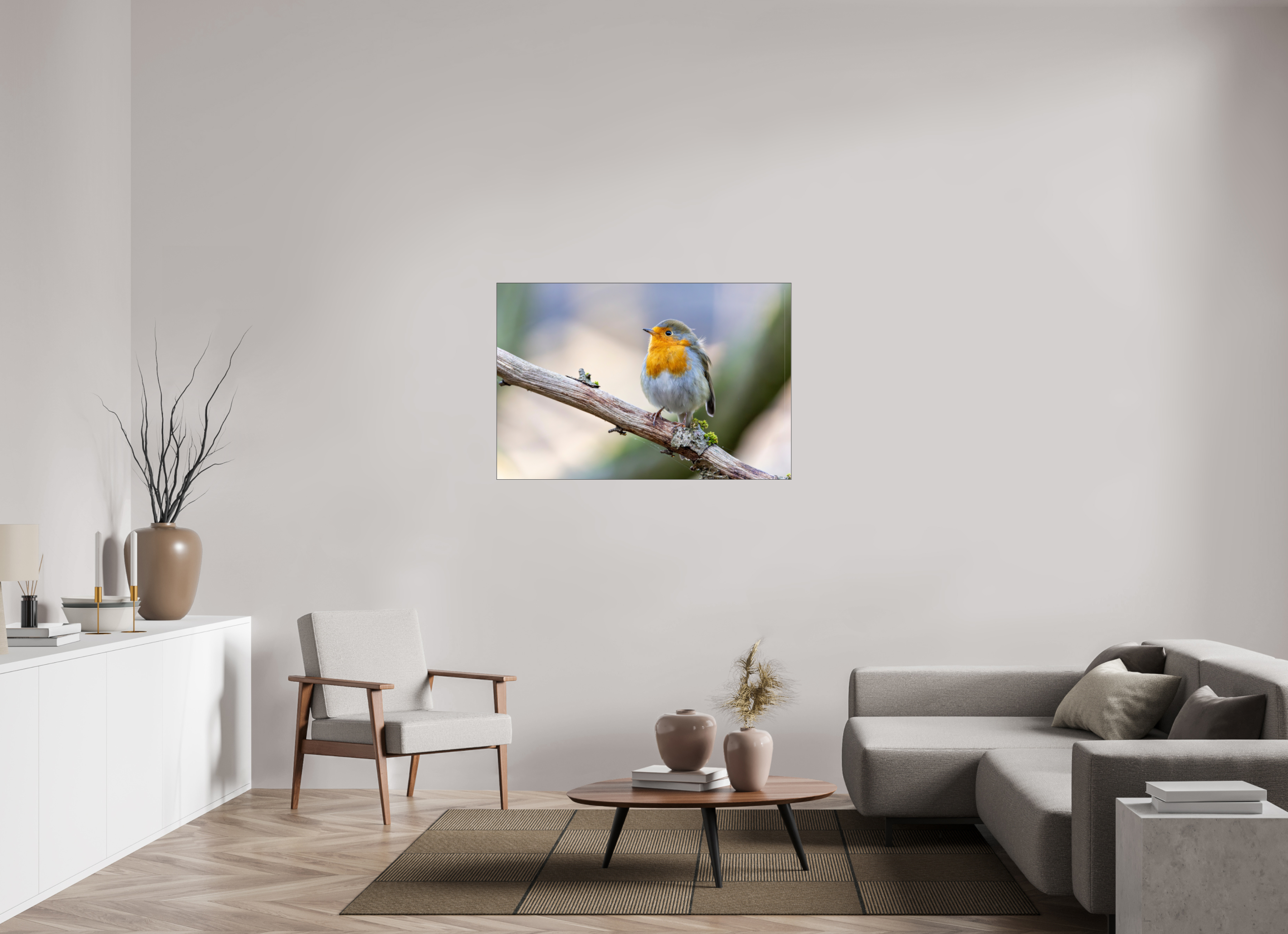 120 x 80 cm, Foto-Abzug hinter Acrylglas glänzend Gentle Watcher