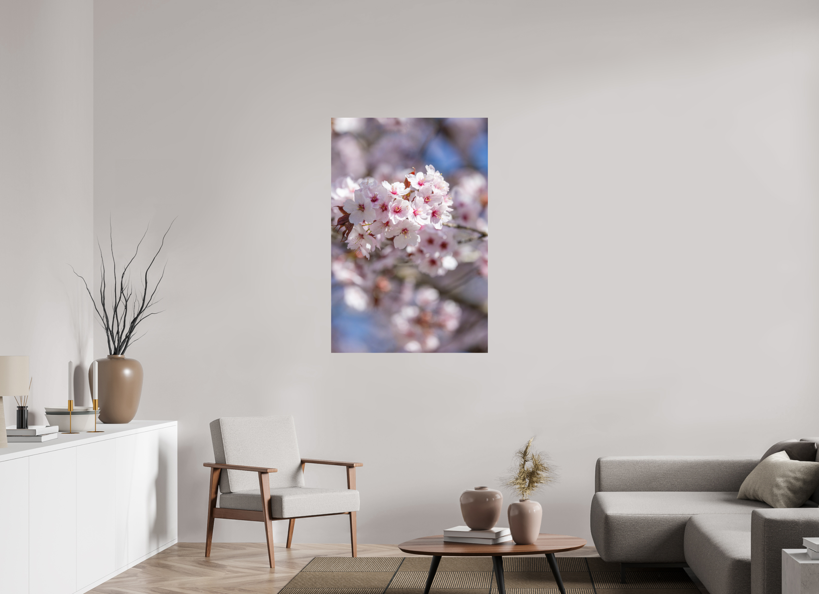 80 x 120 cm, Fine-Art Matt Cherry Blossom